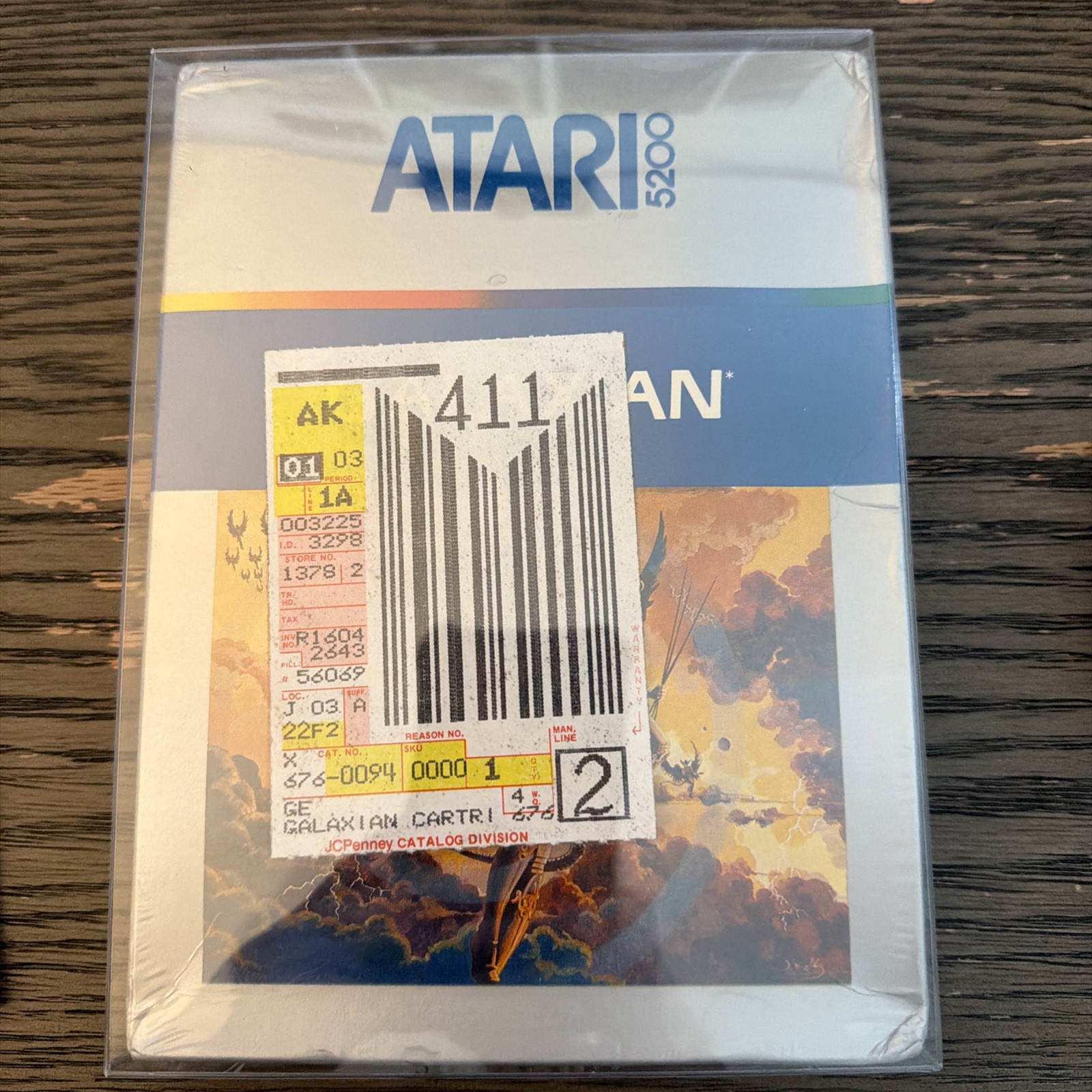 Vintage Galaxian Atari 5200 Arcade Video Game Boxed NEW Sealed NTSC-U/C 1982
