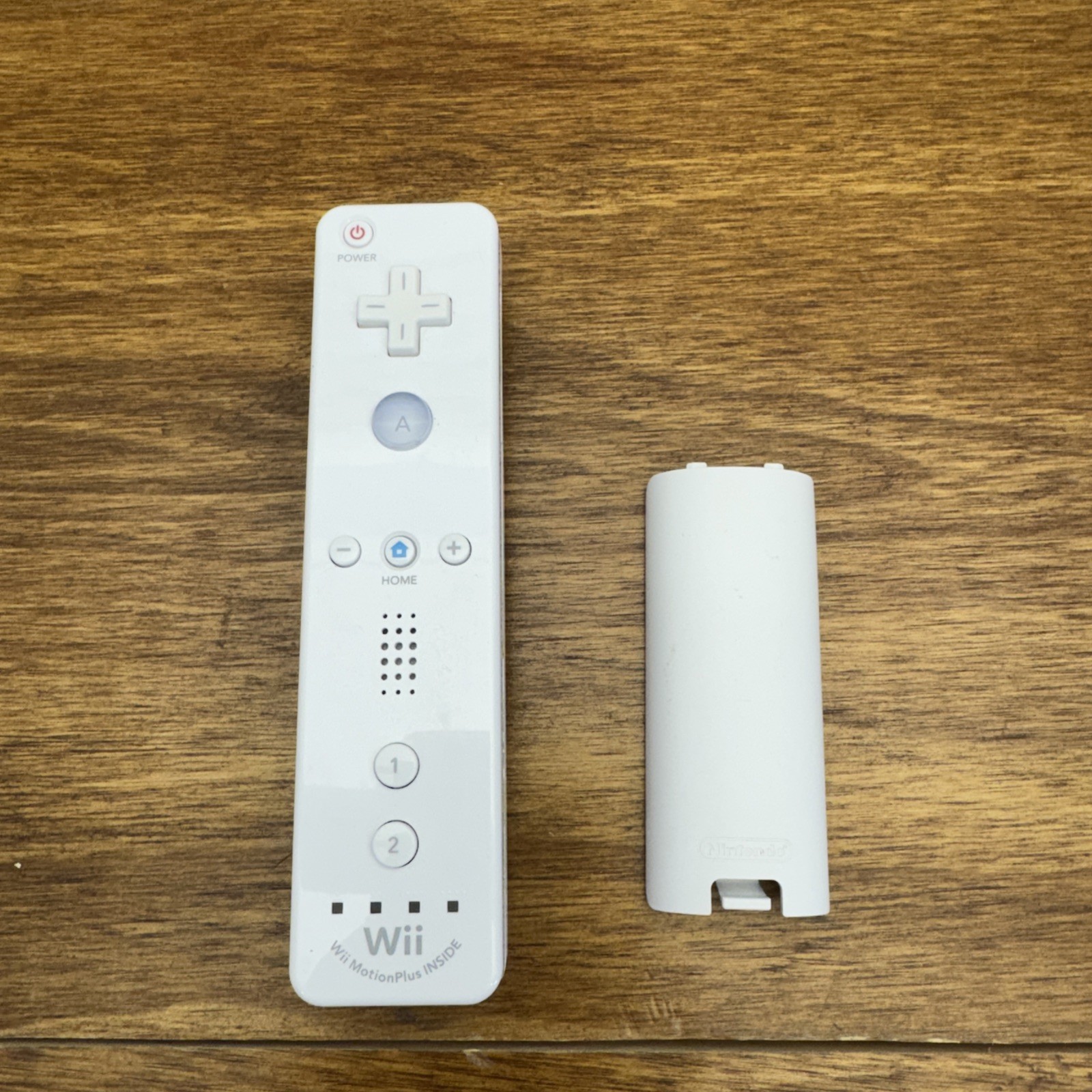 Nintendo OEM Motion Plus Wii Mote Remote White Controller Official RVL-036