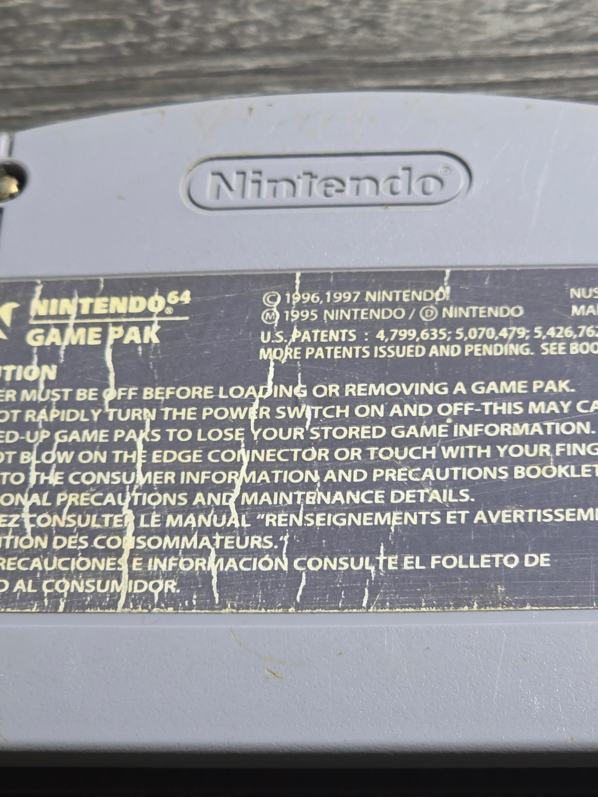 Star Fox 64 (Nintendo 64, 1997) N64 Cart Only TESTED (Broken Clip)