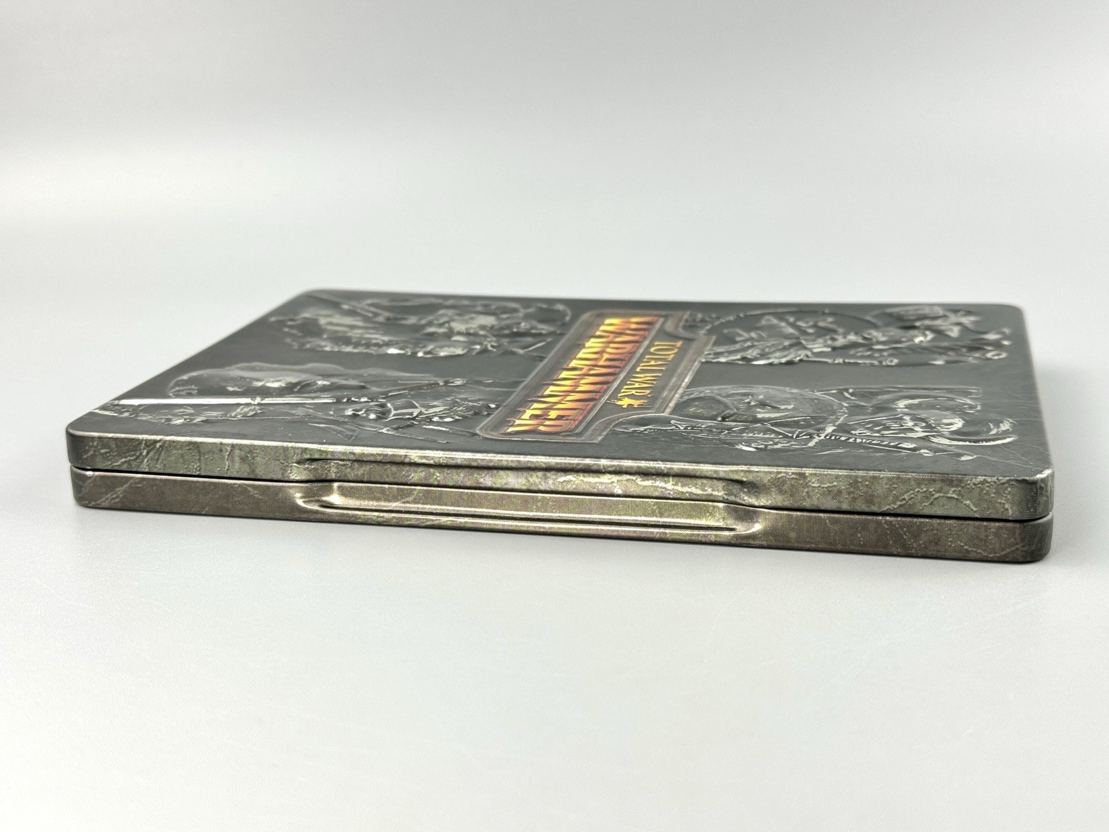 Total War: Warhammer (PC, 2016) CIB Complete Steelbook Metal Case – USED! RARE!