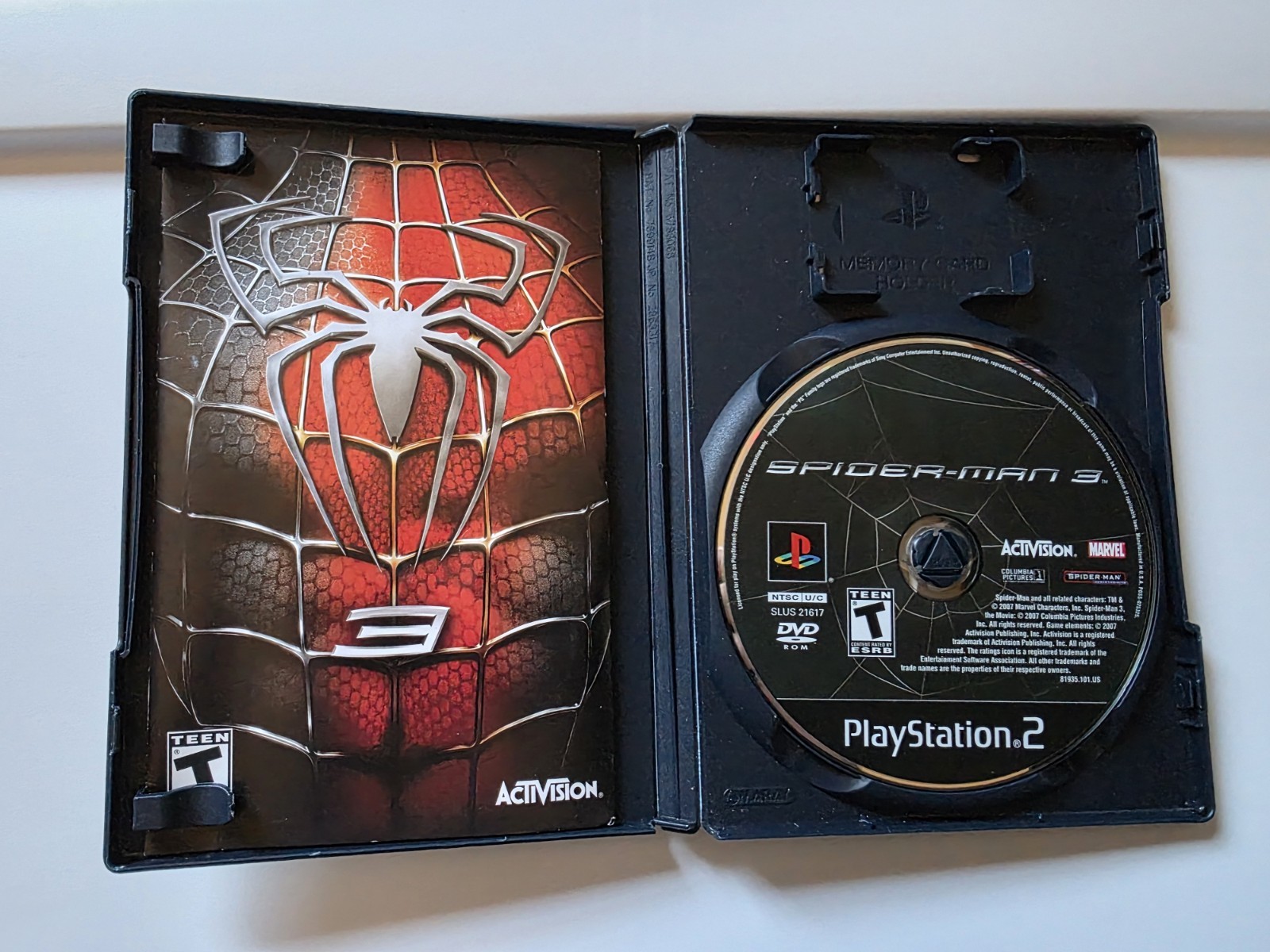 Spider-Man Trilogy 1 2 3 PS2 (Sony PlayStation 2, 2007) Complete CIB TESTED