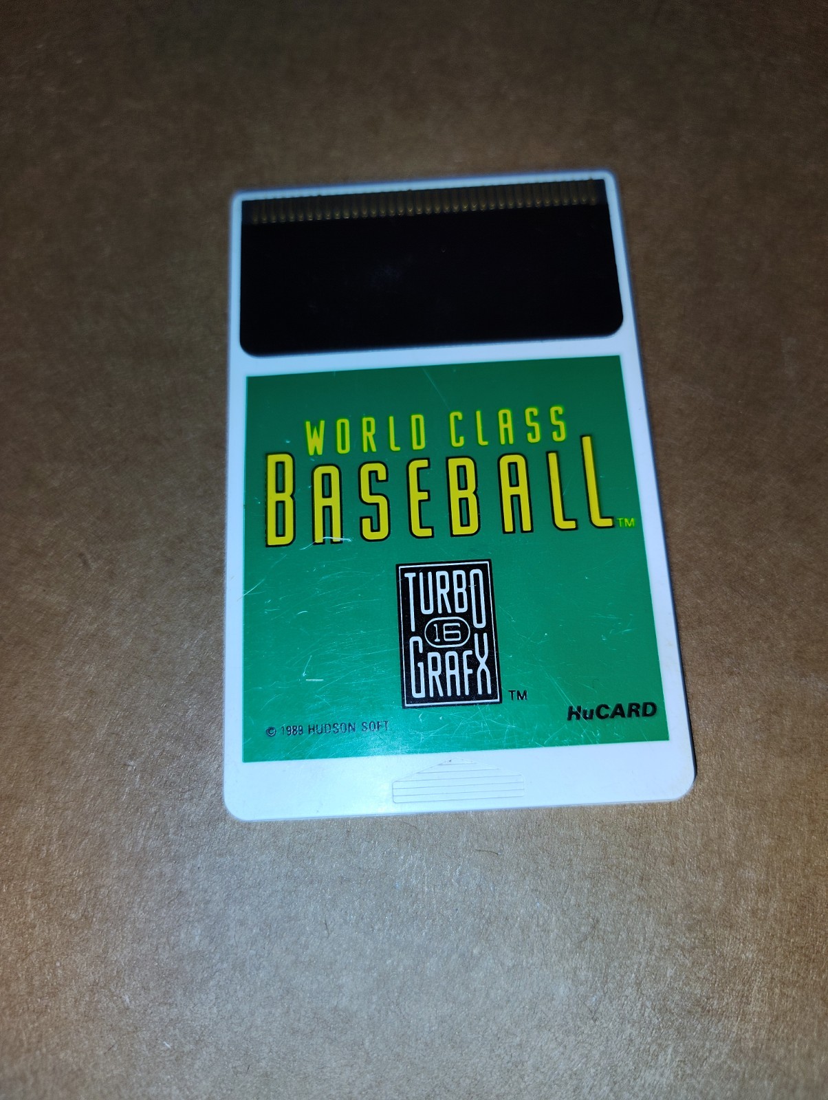 R-Type 89′ (TurboGrafx-16) & World Class Baseball 89′ Hu CARDS Only
