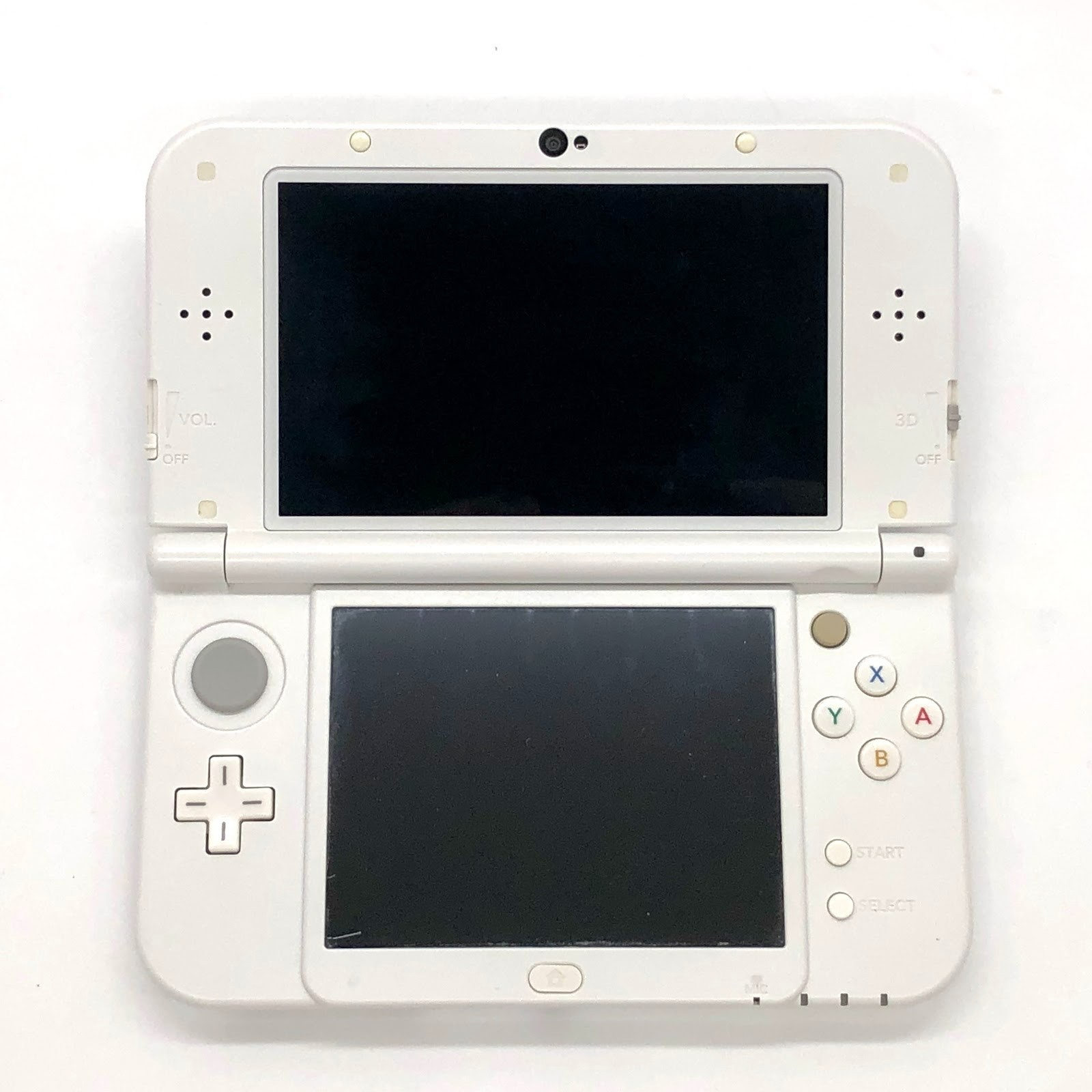 New Nintendo 3DS LL XL Console Dual IPS Pearl White w/ Charger&Box Mint