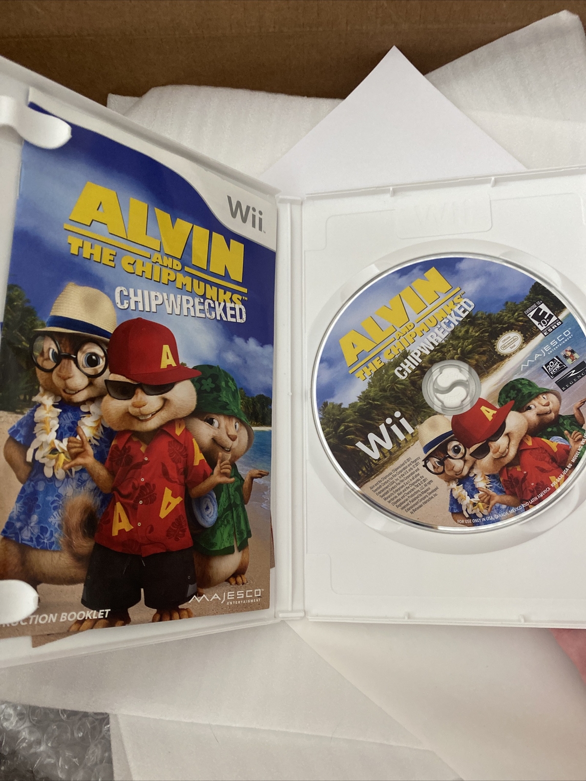 Alvin and the Chipmunks: Chipwrecked (Nintendo Wii, 2011)