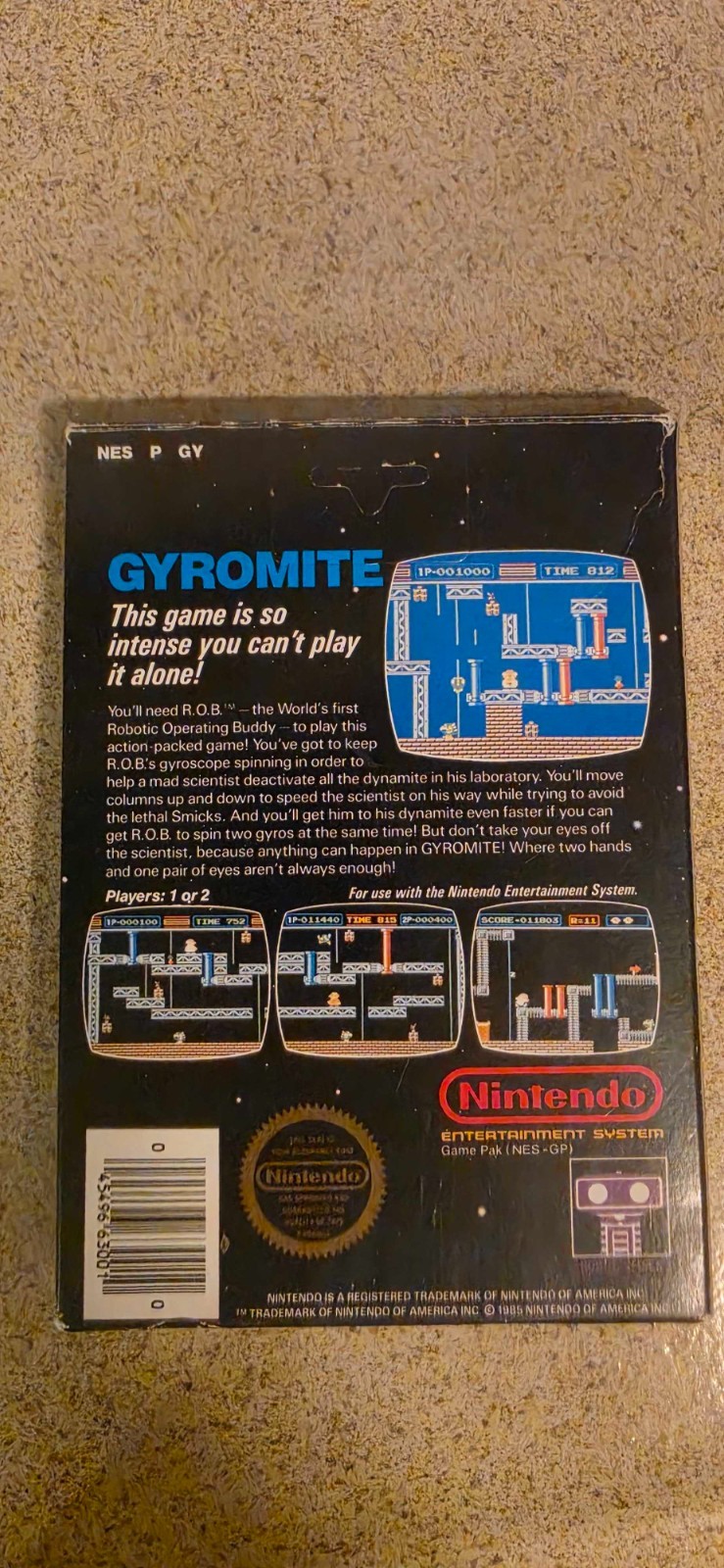 Gyromite (Nintendo Entertainment System, 1985)