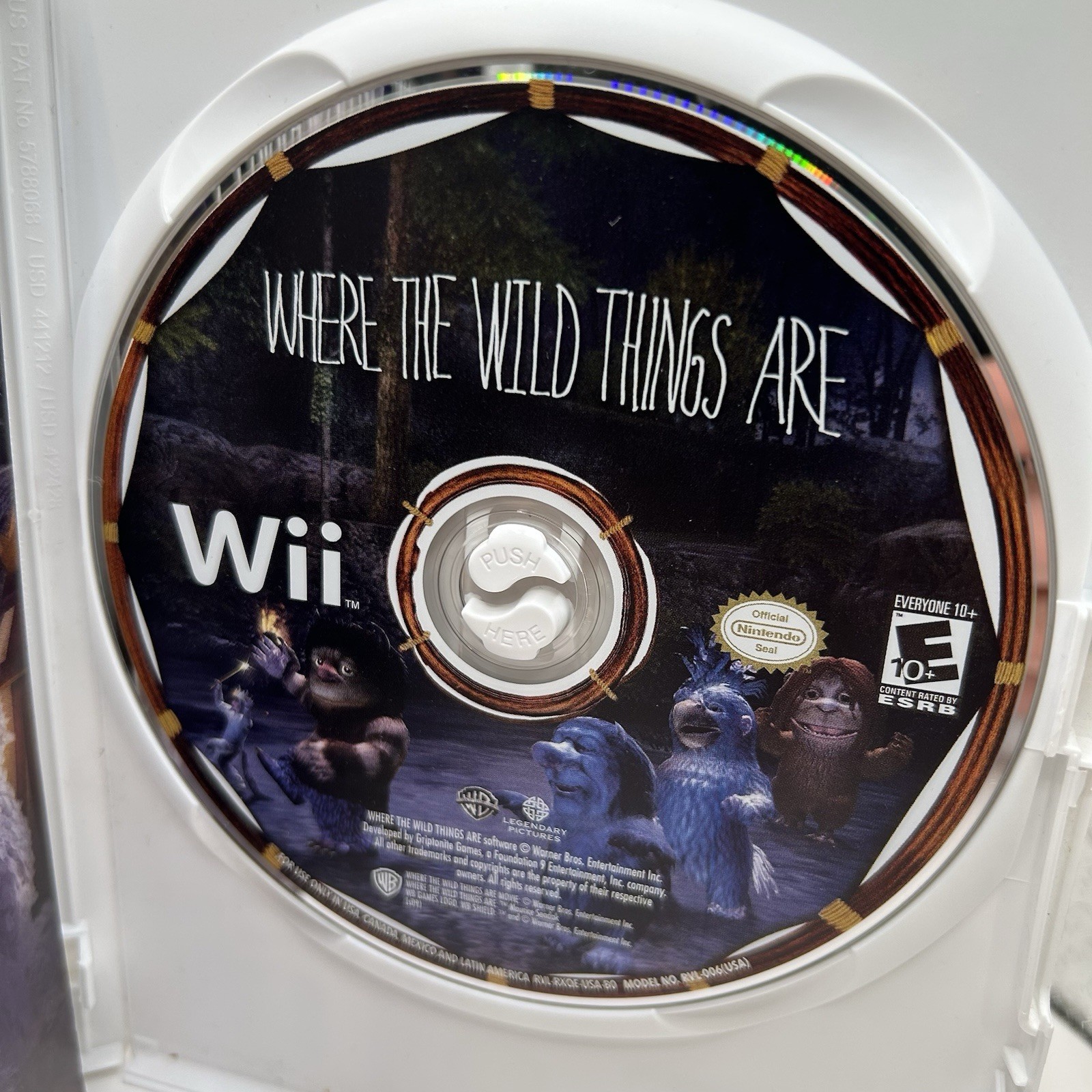 Where the Wild Things Are (Nintendo Wii, 2009) Preowned Tested Works