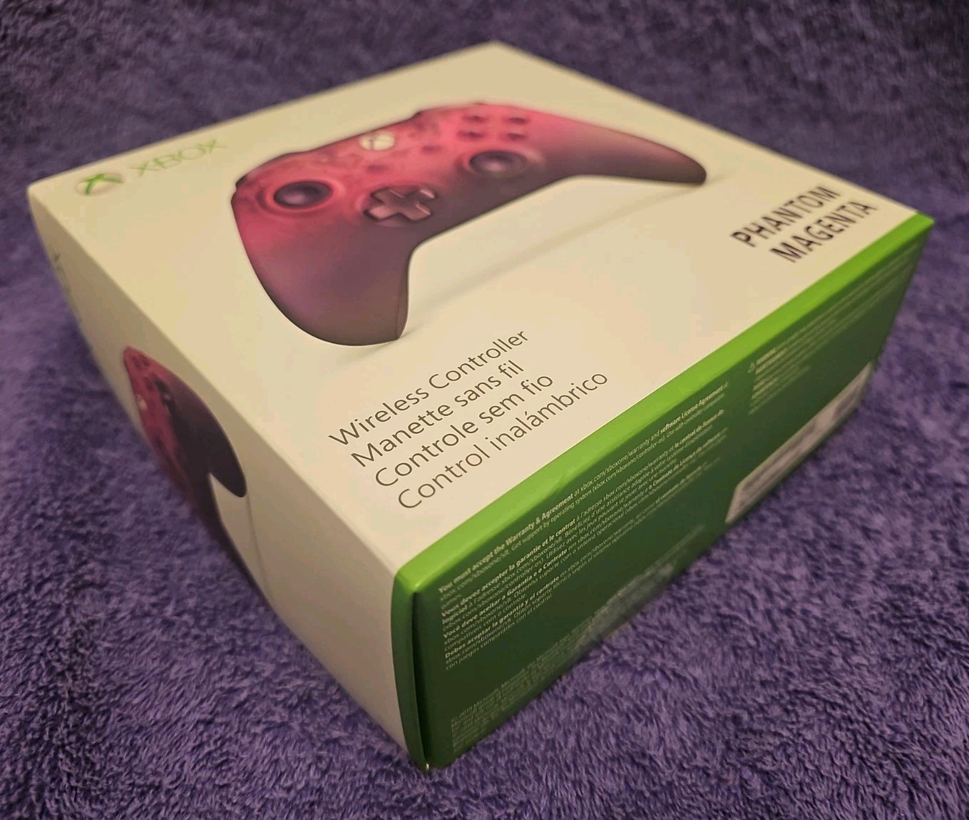 Xbox One Phantom Magenta Special Edition Wireless Controller W/ Charging Stand