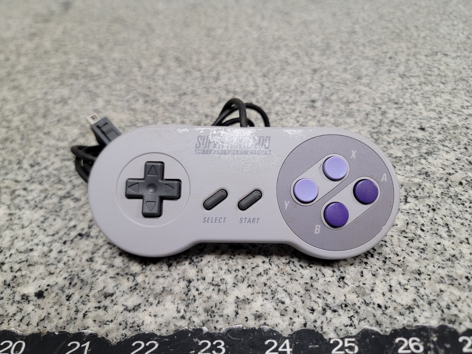 SNES Super Nintendo Original Controller Authentic CLV-202