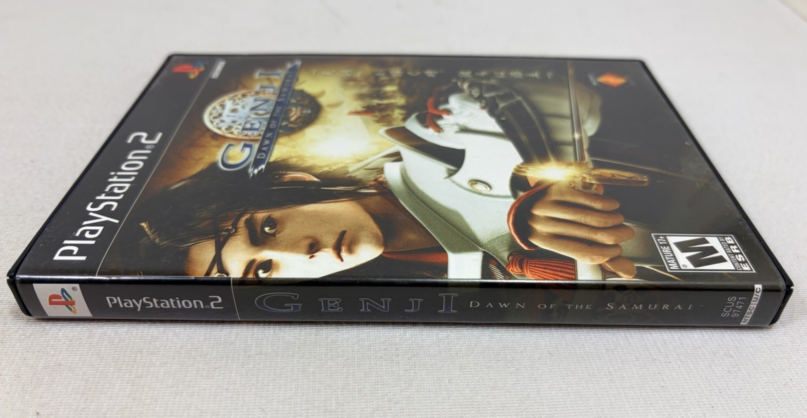 Genji: Dawn of the Samurai (Sony PlayStation 2, 2005) PS2 CIB Reg Card Tested