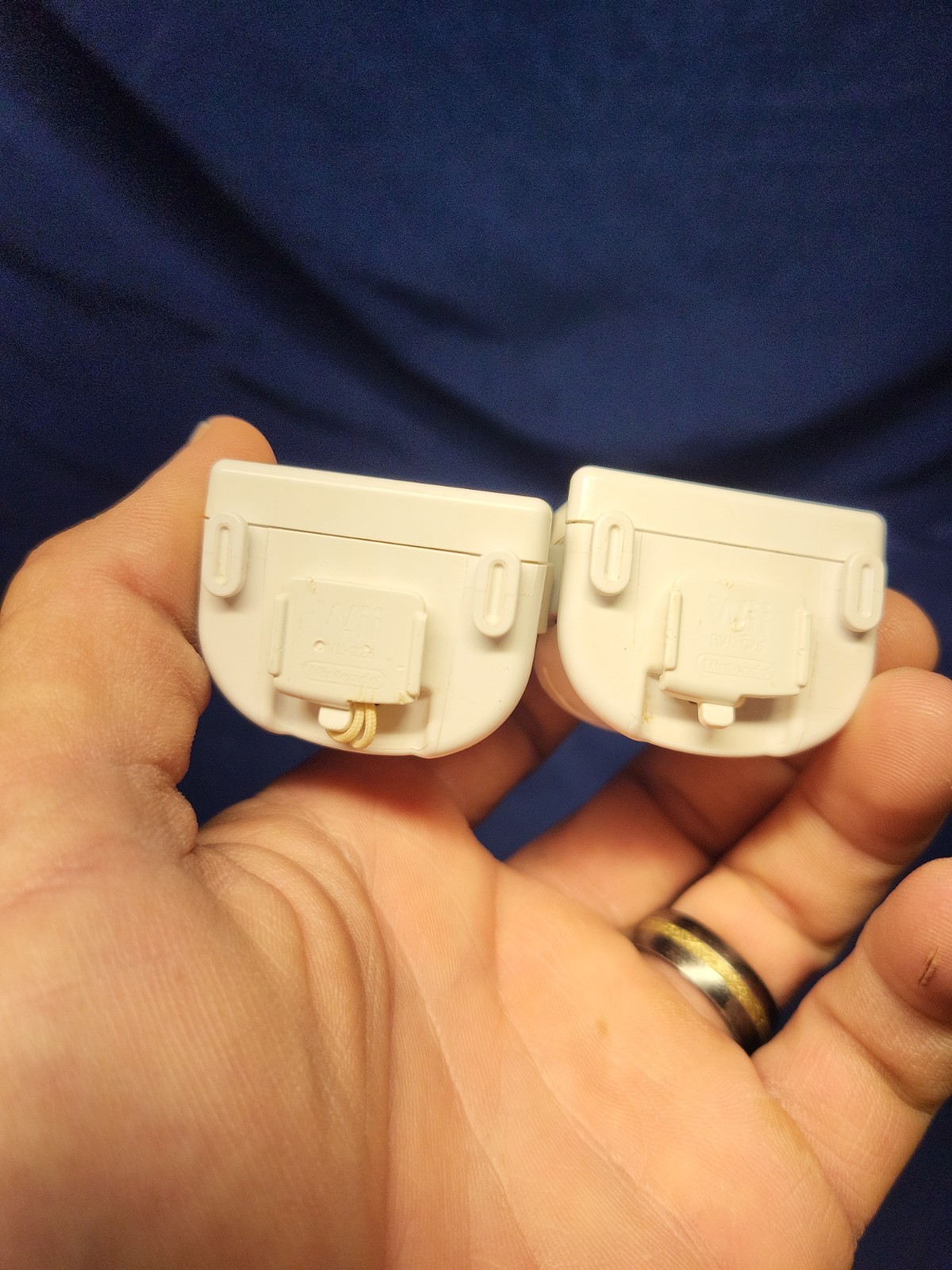 Nintendo Wii RVL-026 White Motion Plus Adapters for Wii Remote Set Of 2