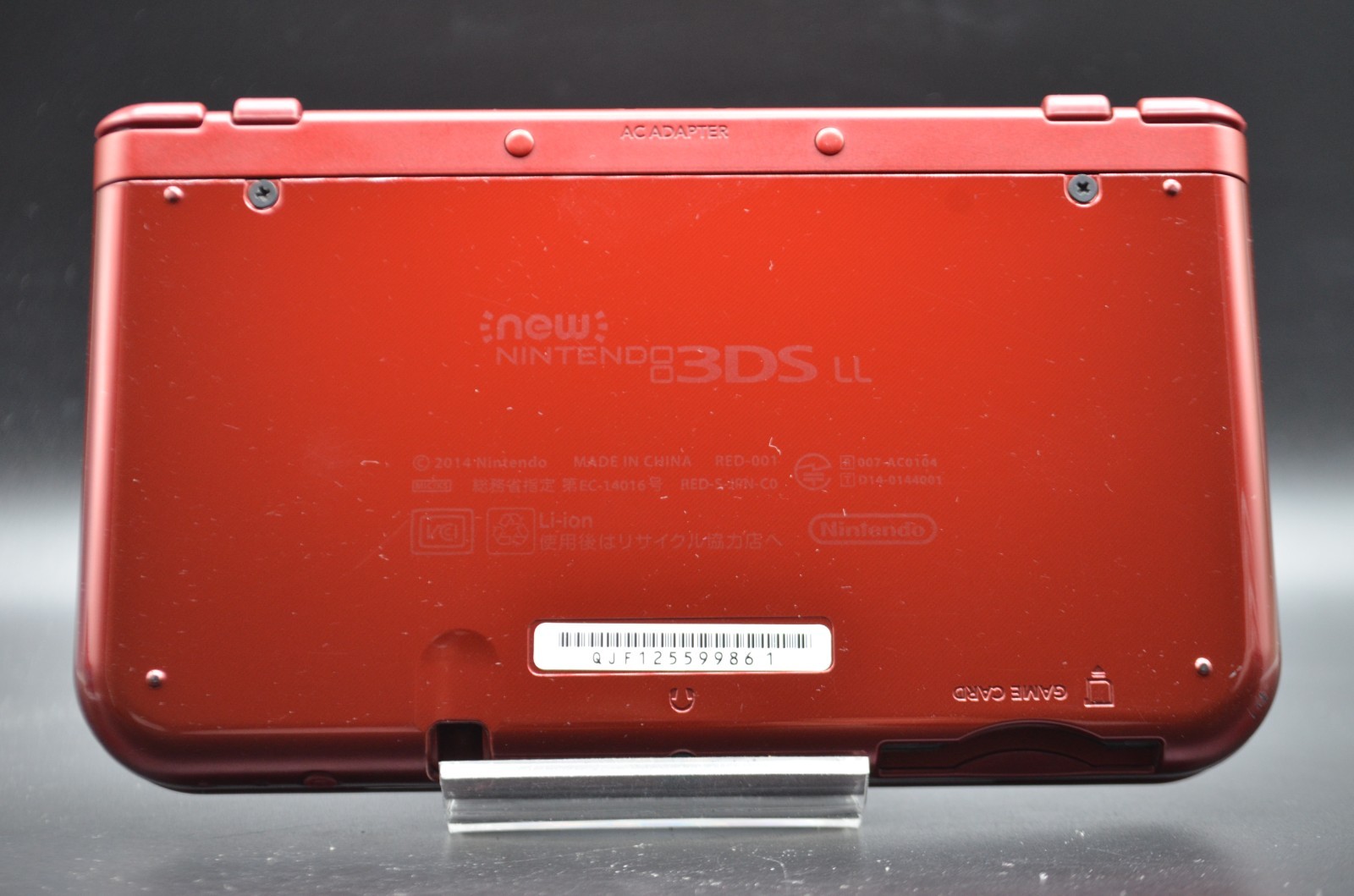 [REGION FREE] NEW Nintendo 3DS LL XL Metallic Red Console Tested 009