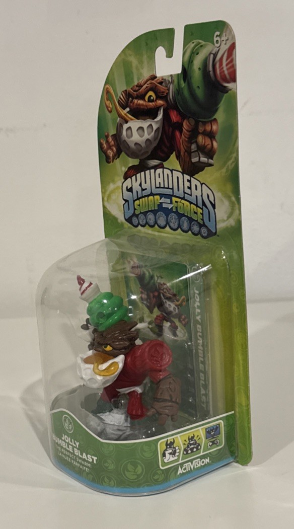 Skylanders Swap-Force Jolly Bumble Blast 2013 Christmas Holiday Figure NIB