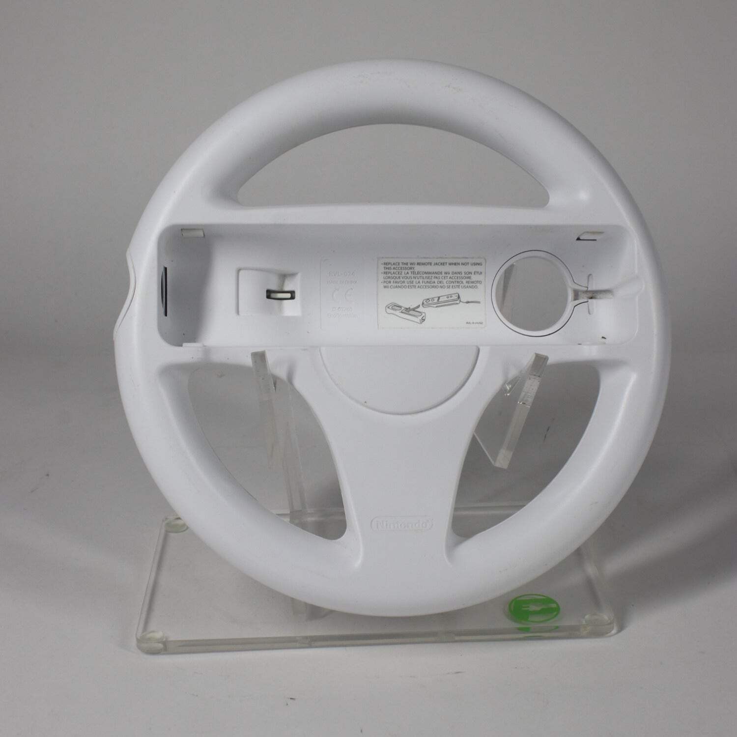 Nintendo Wii Wheel Racing Wheel RVL-024 White