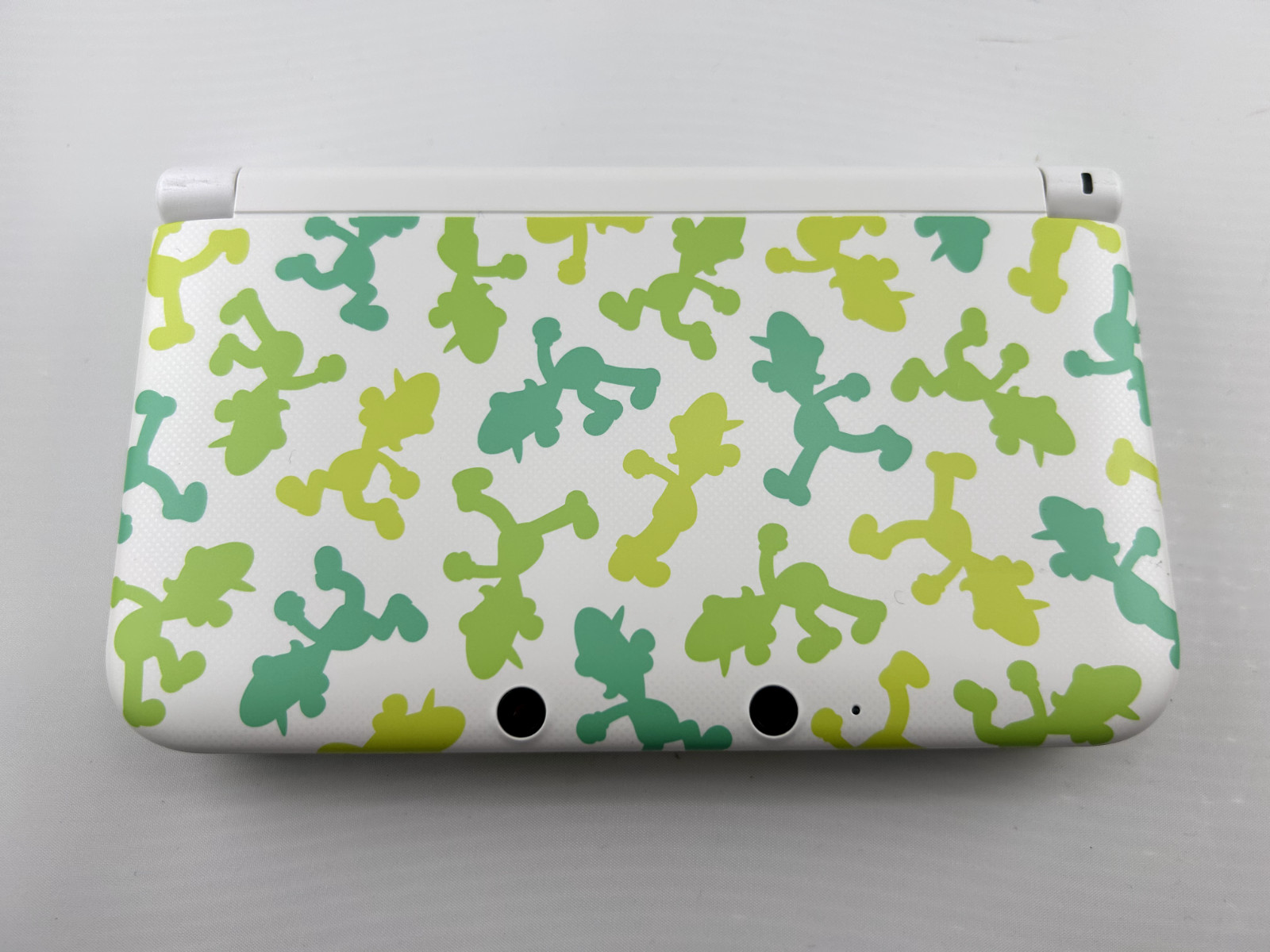 [S-rank] Nintendo 3DS LL XL console Luigi 30th Anniversary with Charger/Stylus