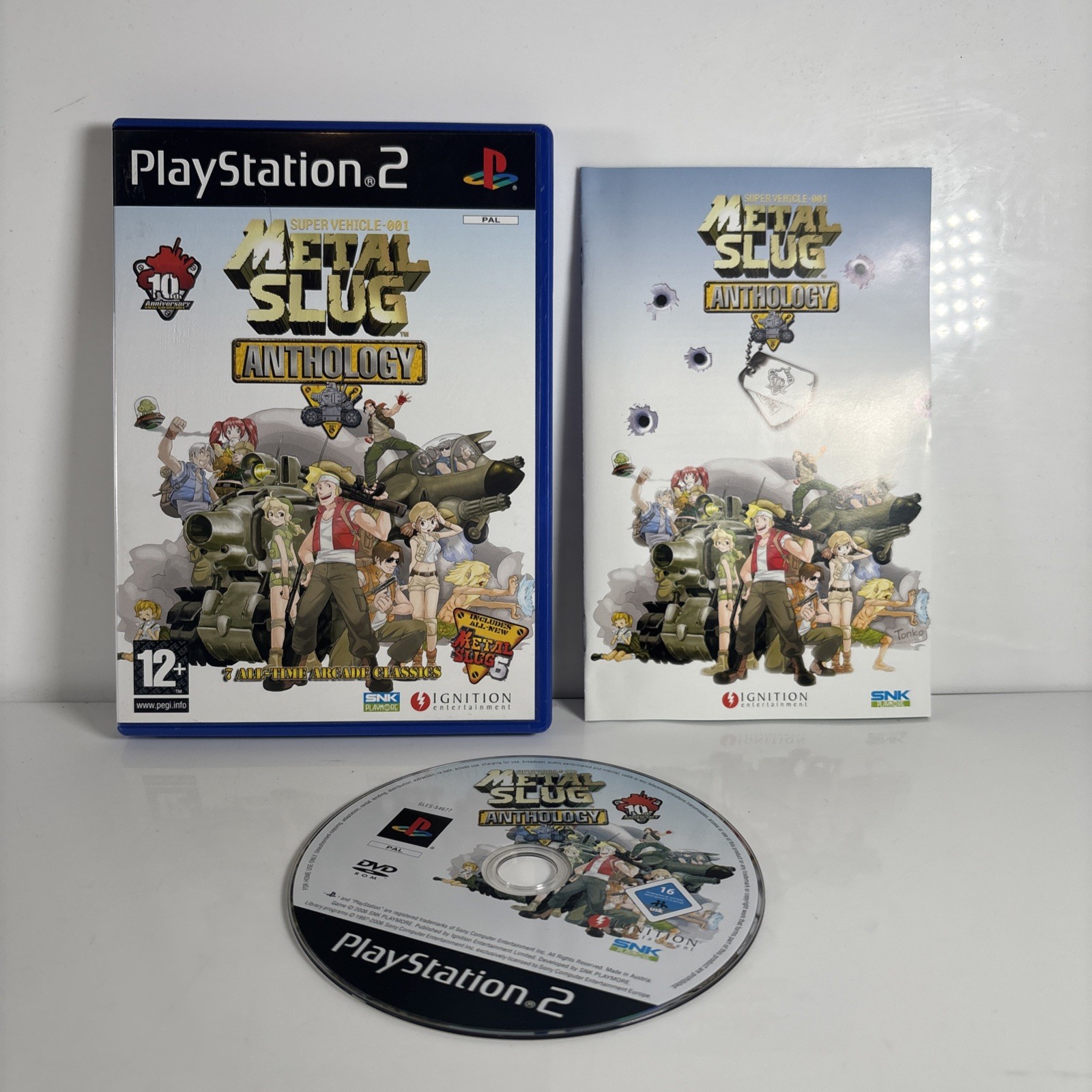 Metal Slug Anthology (Playstation 2 PS2 Game) VERY GOOD CONDITION