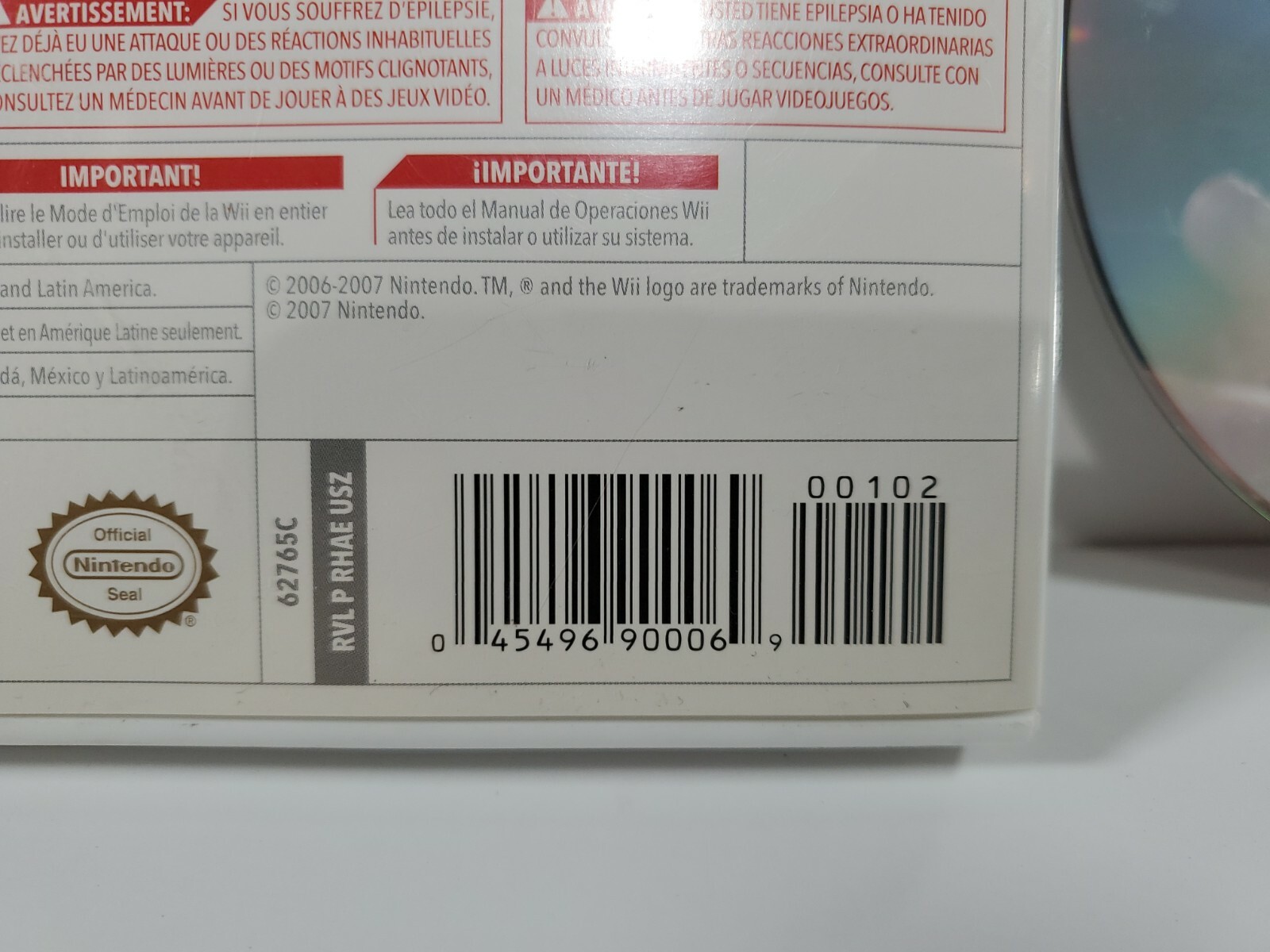 Nintendo Wii Play Complete W/ Case Manual Disc