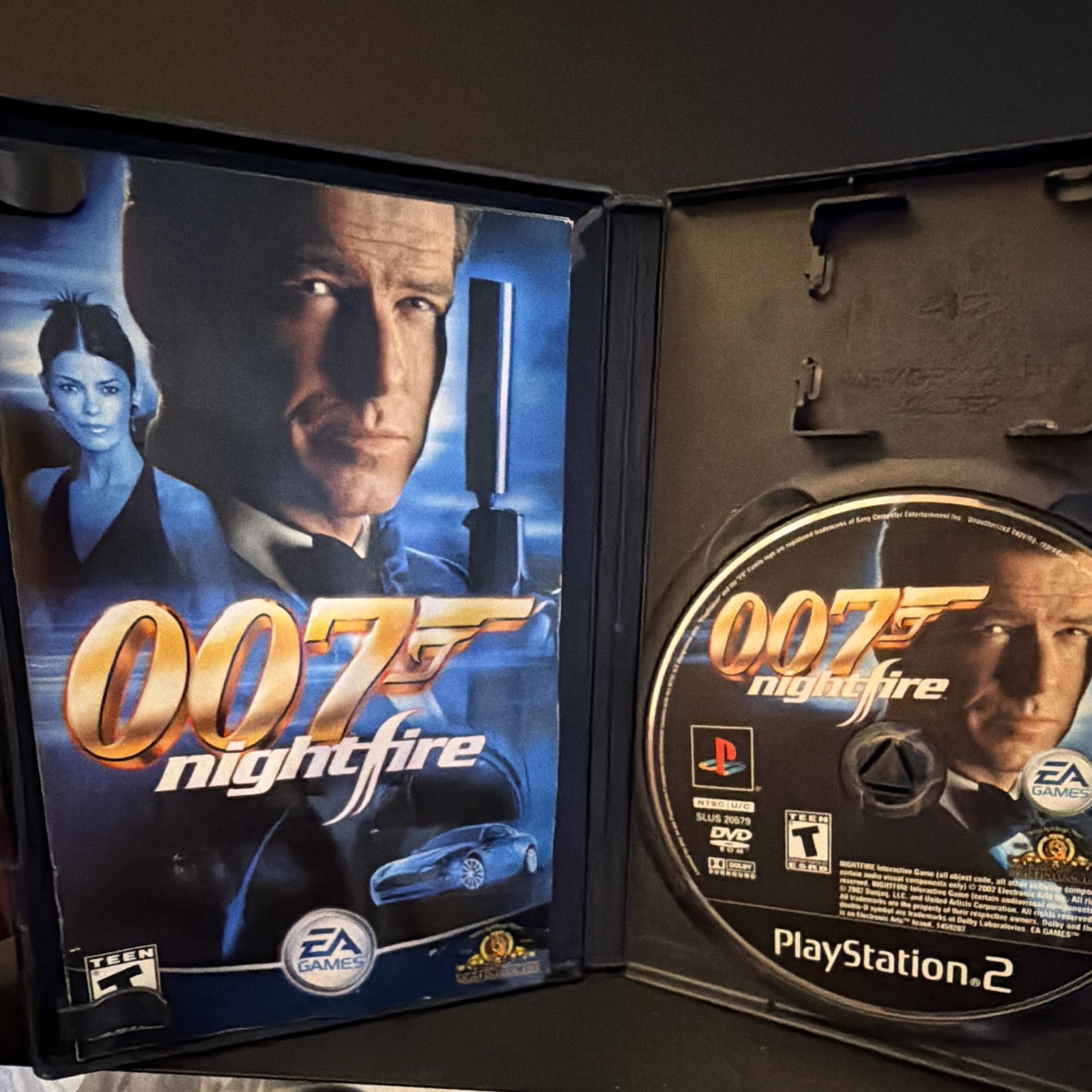 EA Games 007 NightFire Sony PlayStation 2 PS2 NTSC-U/C T Shooter Multiplayer