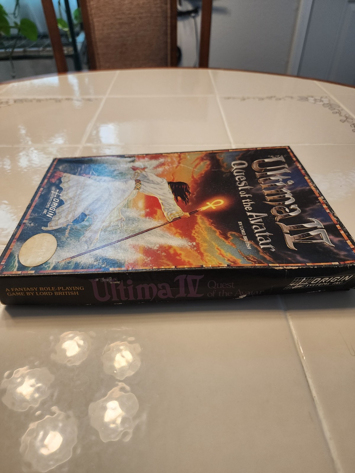 Ultima IV Quest Of The Avatar Commodore 64 CIB Origin Systems Inc 1985