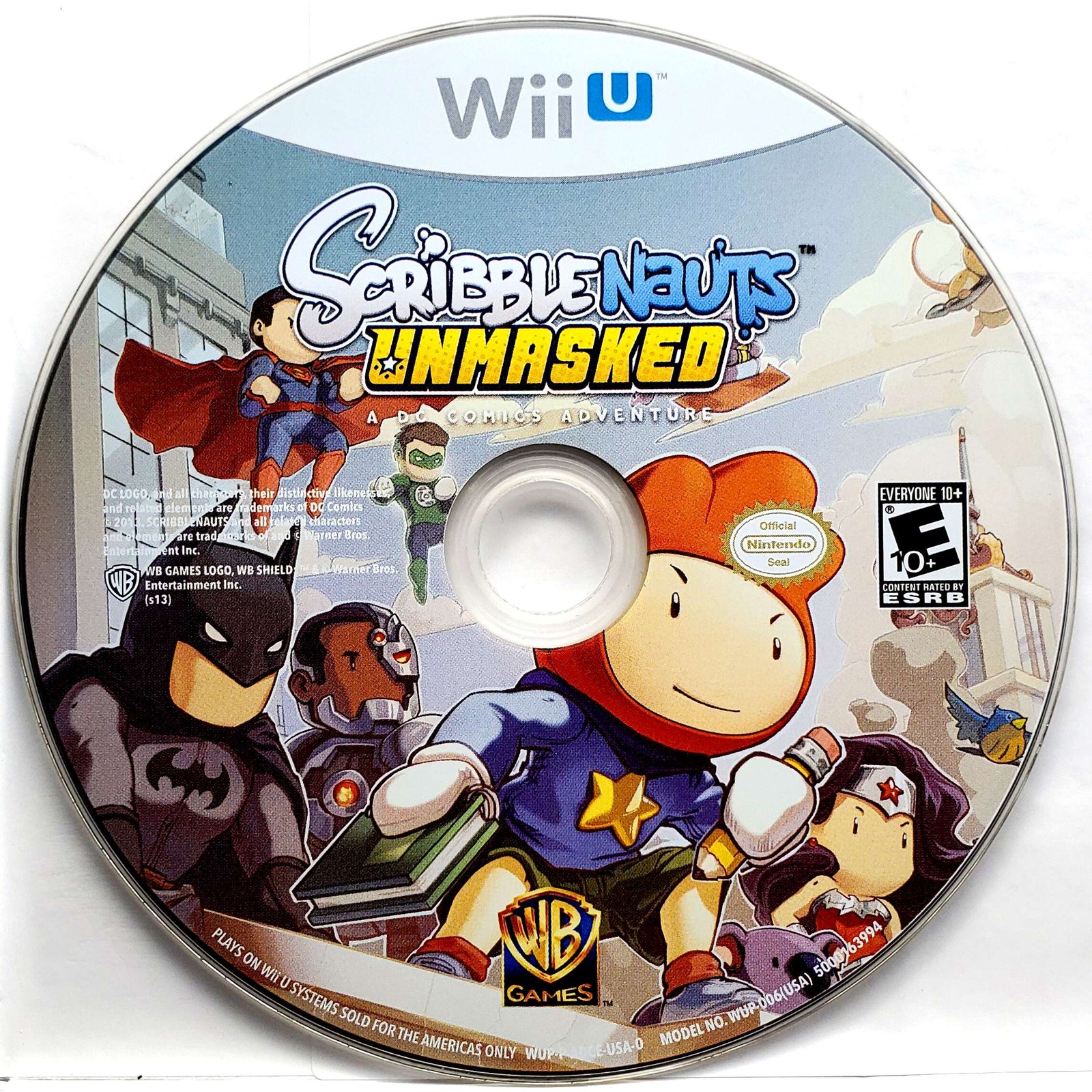 Scribblenauts Unmasked A DC Comics Adventure – Nintendo Wii U 600 Pristine