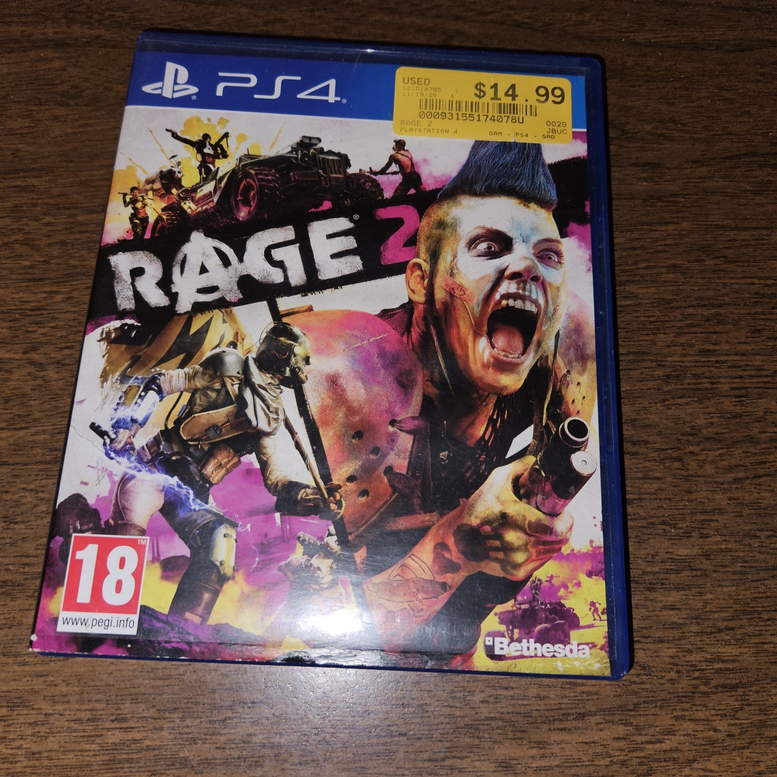 Rage 2 PS4 PlayStation 4 – UK Version