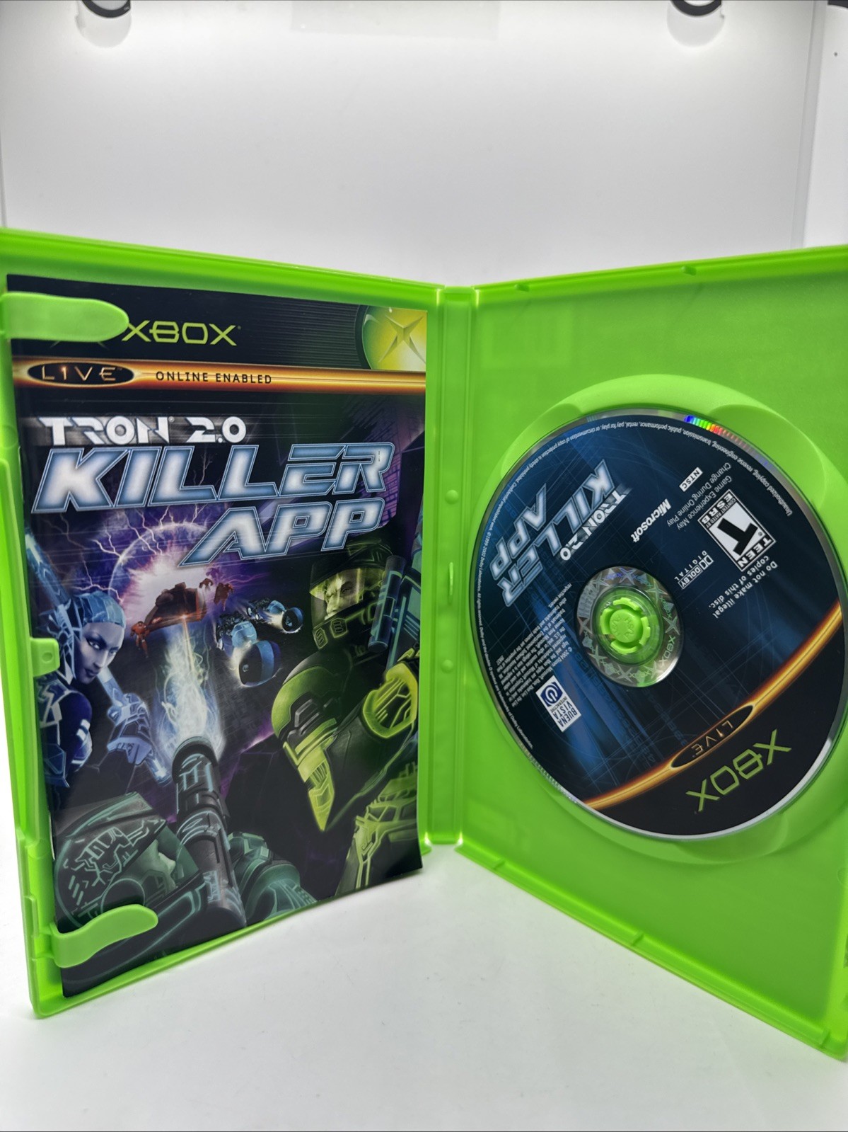 Tron 2.0: Killer App (Microsoft Xbox, 2004) Complete