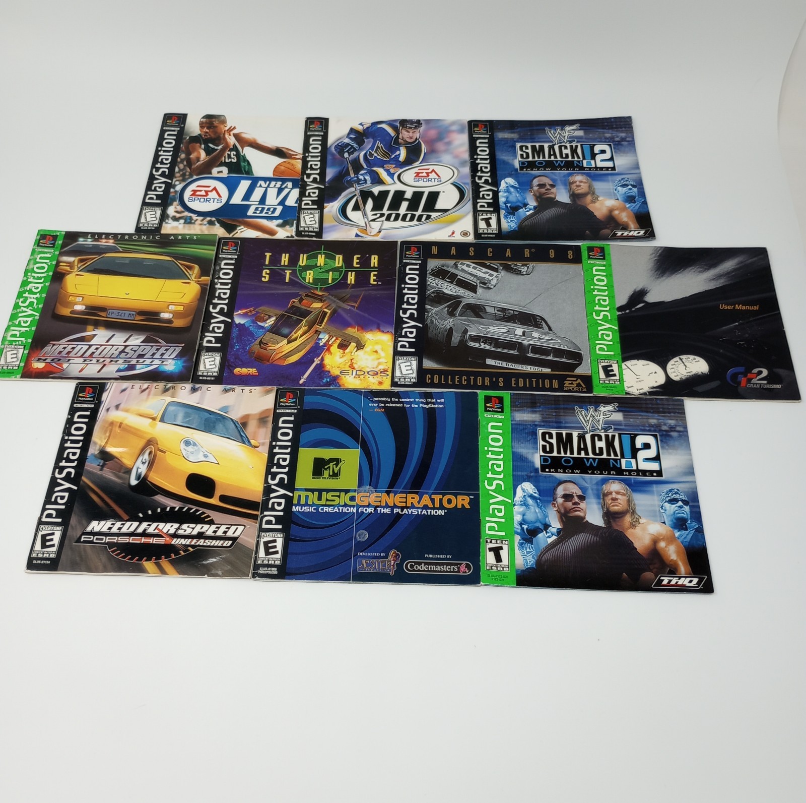 Lot Of 43 Playstation 1 (PS1) Manuals Only NO GAMES
