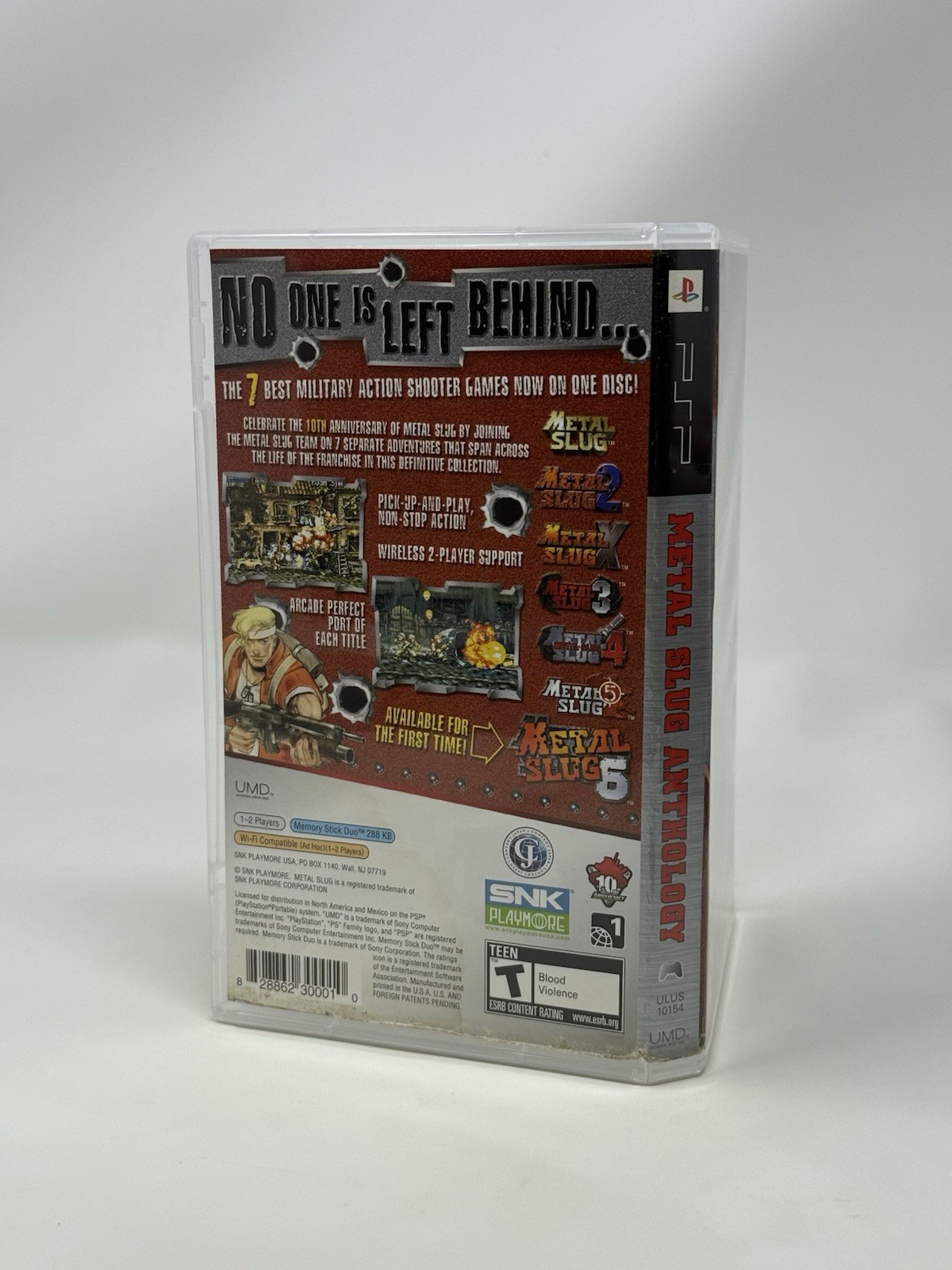 Refurbished Metal Slug Anthology Sony PSP | Tested and Ships Same Day