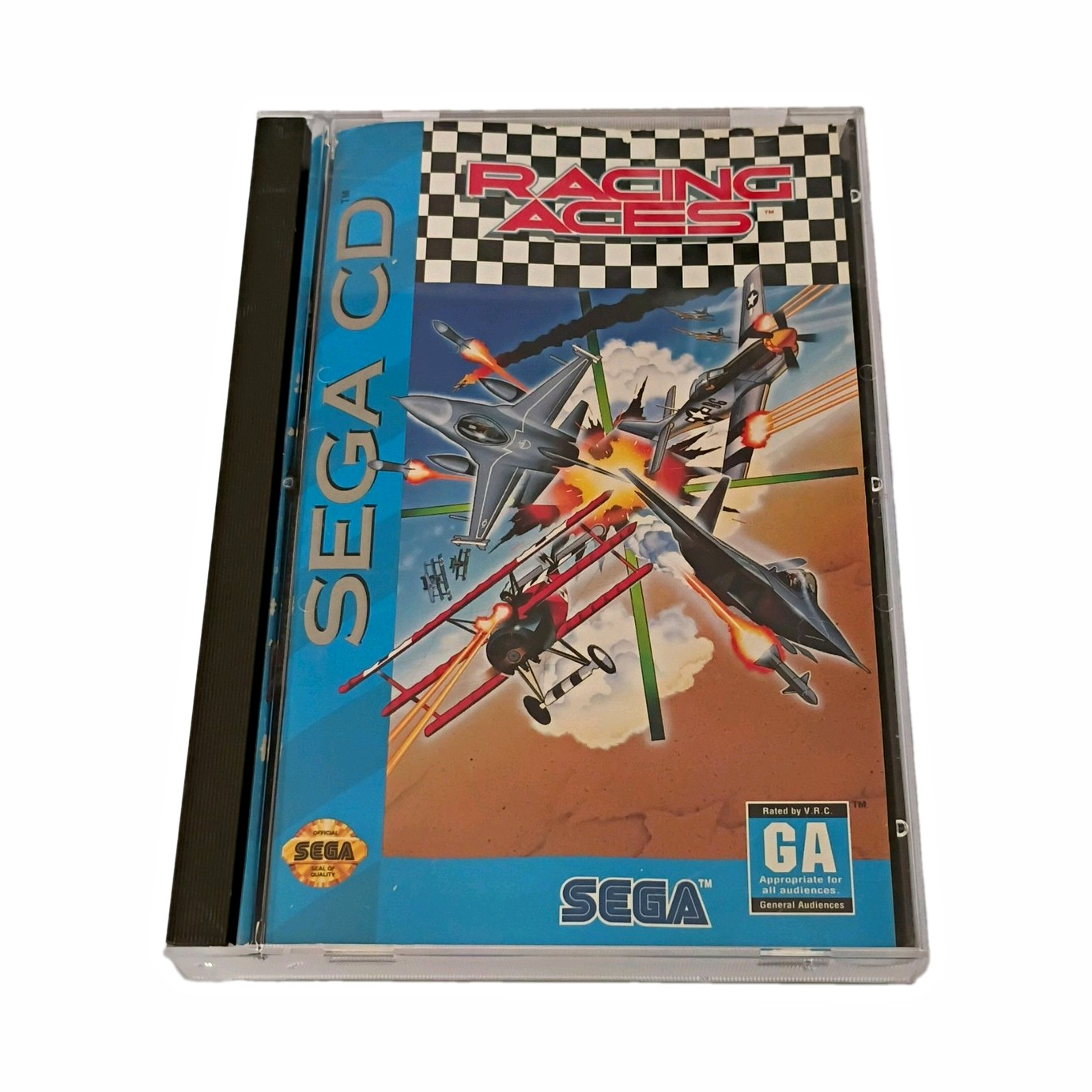 SEGA Racing Aces (Sega CD) 1993 NTSC-U/C (US/Canada) GA Rated