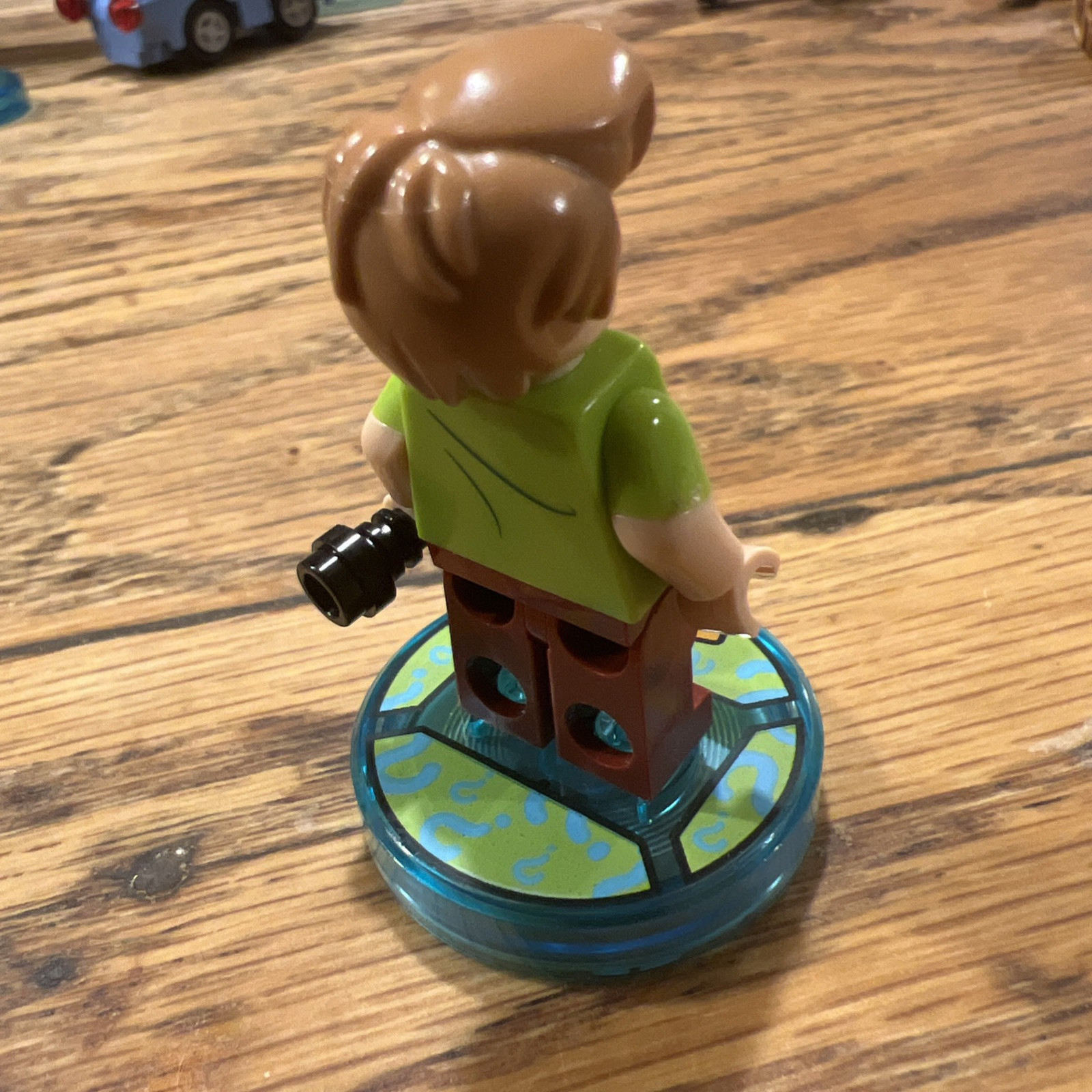 Lego Dimensions Scooby Doo Shaggy Figure And Tag Base/disc With Flashlite