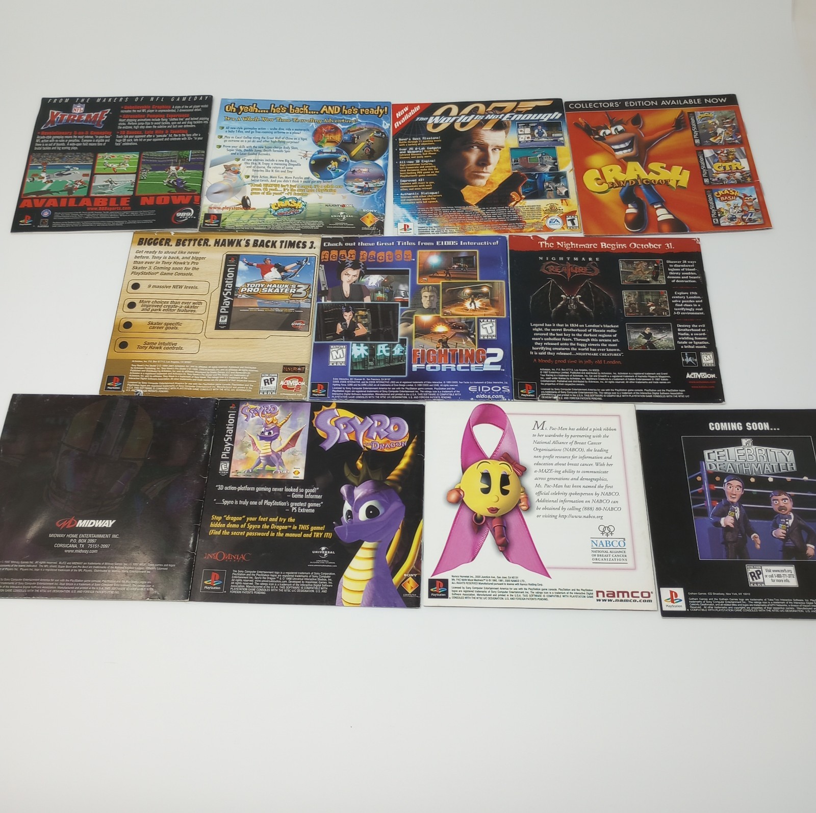 Lot Of 43 Playstation 1 (PS1) Manuals Only NO GAMES
