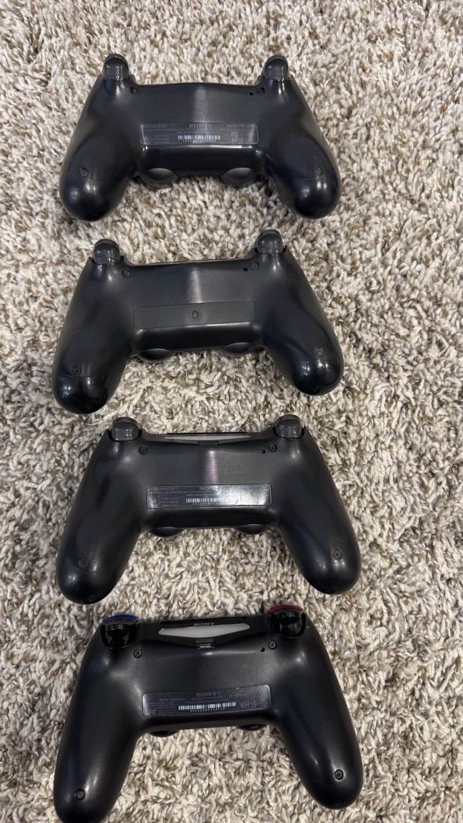 PlayStation 4 Dualshock Wireless Controllers Lot – Tested (12)