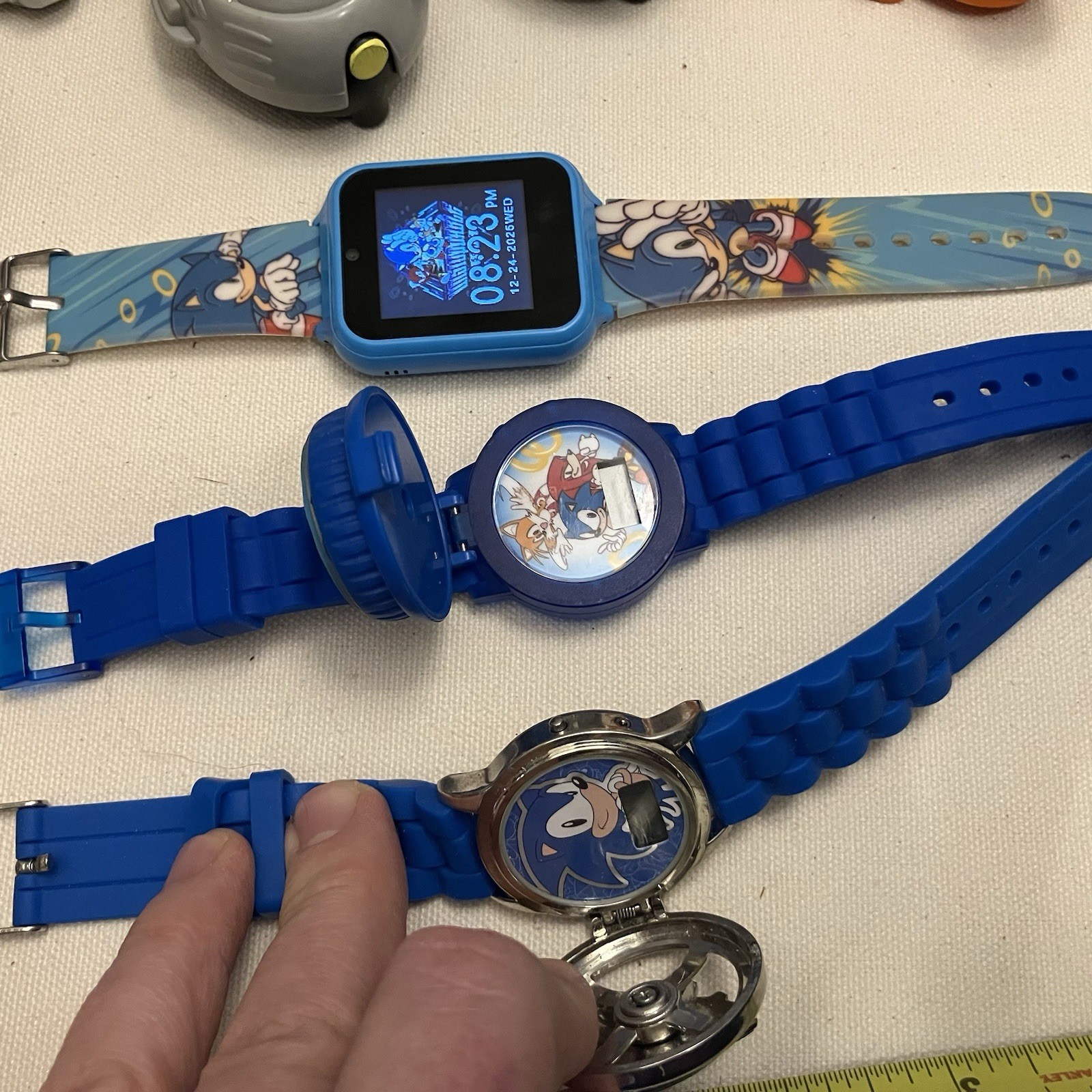 Sega Sonic The Hedgehog Mixed Lot Of Toys, Figures & Collectibles
