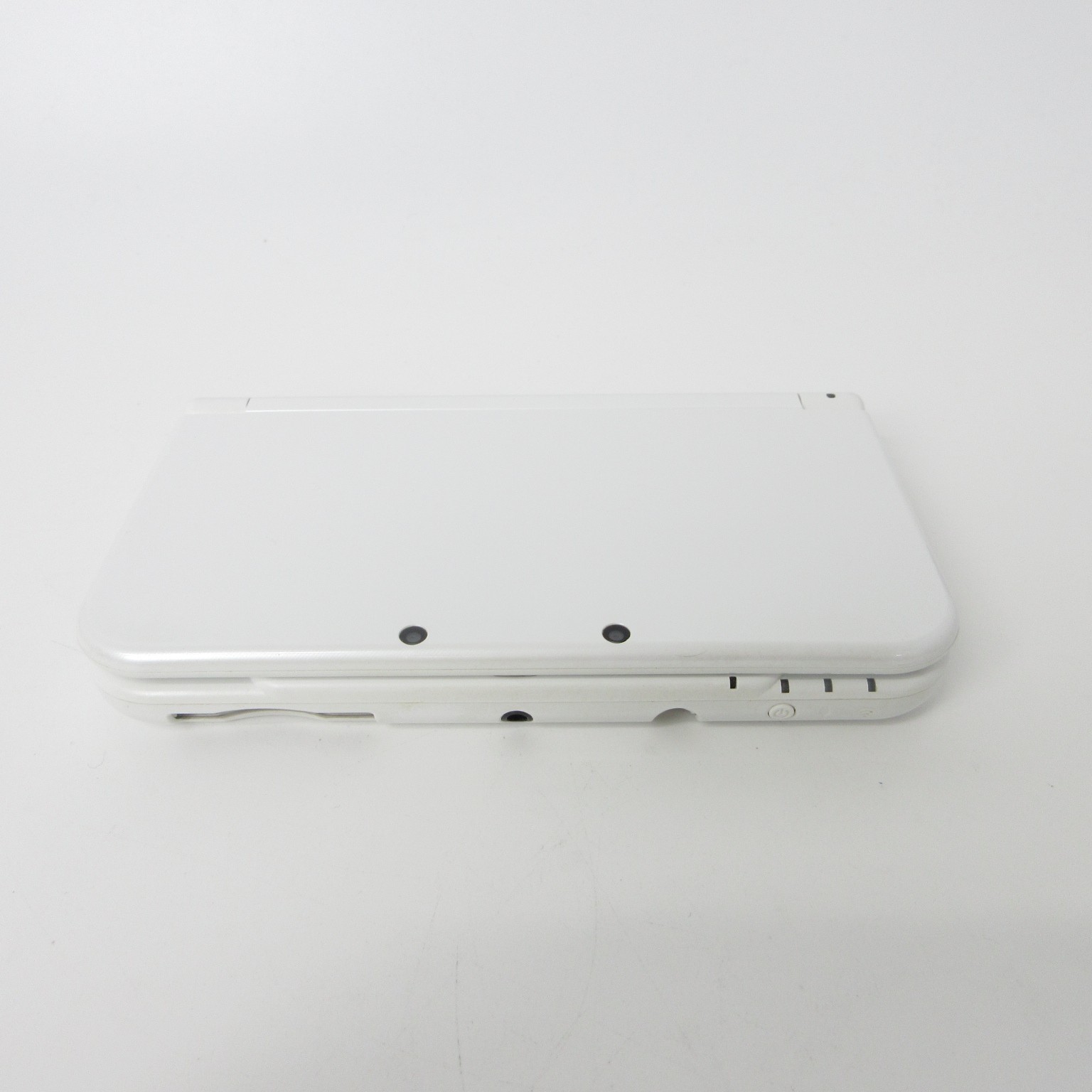 【Very Good】Nintendo New 3DS LL XL Pearl White Console Only Japanese Ver #DEN0413