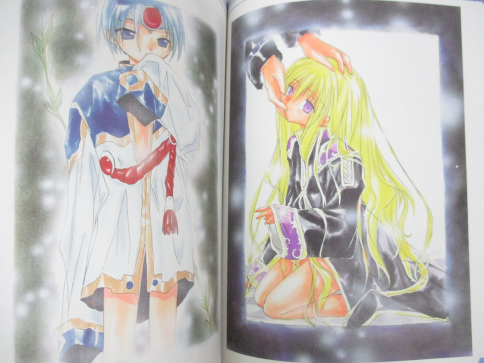 KANAN Art Set Illustration Book 2002 Galaxy Angel Pia Carrot GameBoy Fan Japan