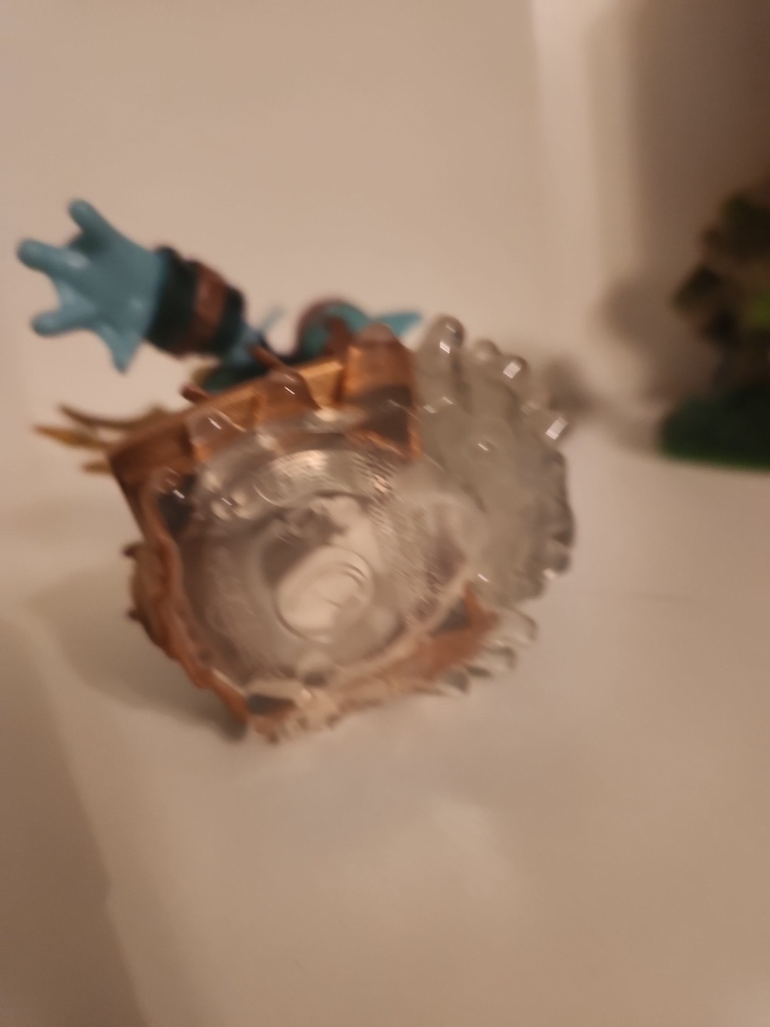 *RARE* Skylanders Superchargers DEEP DIVE GILL GRUNT Figure CLEAR WATER READ