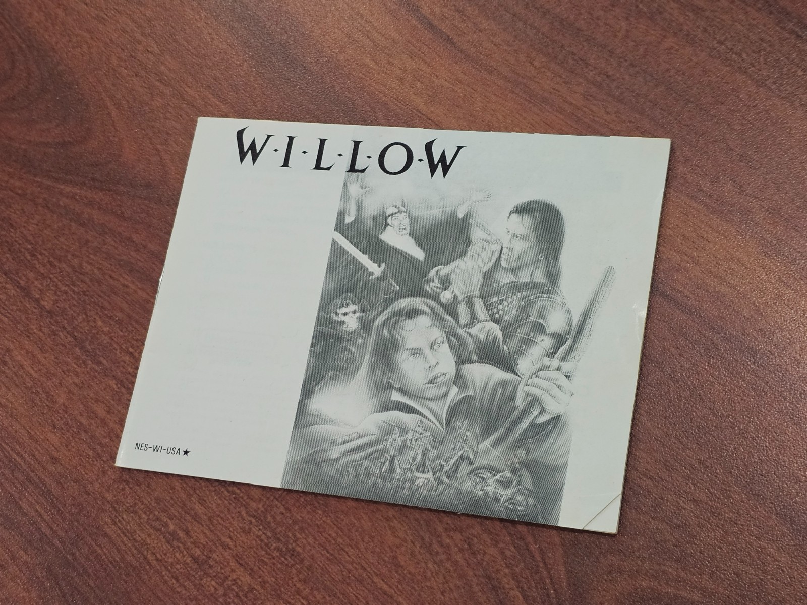 Willow (Nintendo Entertainment System, 1989) NES w/ Manual + Box