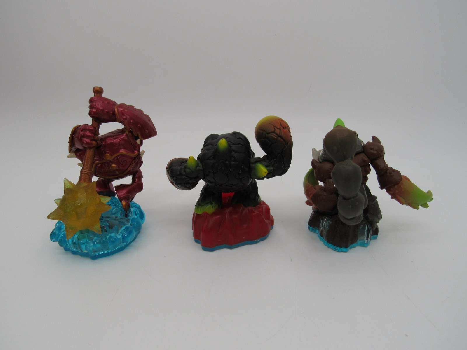 Skylanders Swap Force Figures Fire Water Earthx2 Magic Lot of 5