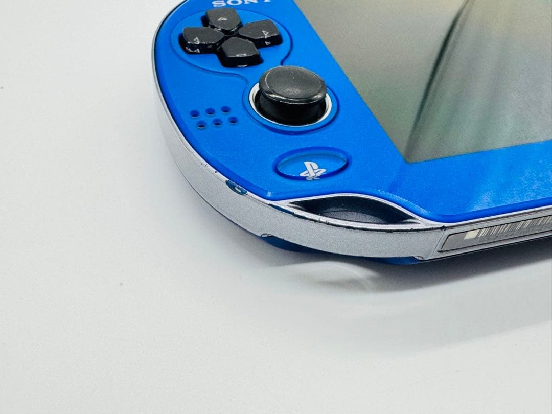 Sony PS Vita PCH-1000 Sapphire Blue Console Tested Working Japan
