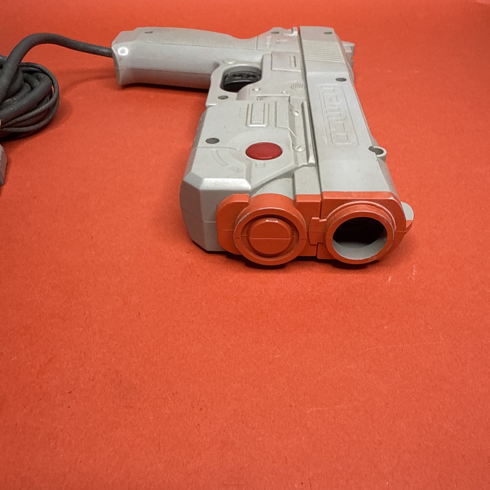 Namco GunCon Light Gun NPC-103 PlayStation PS1 1996 Gray w/ Y-Cable Adapter (A)