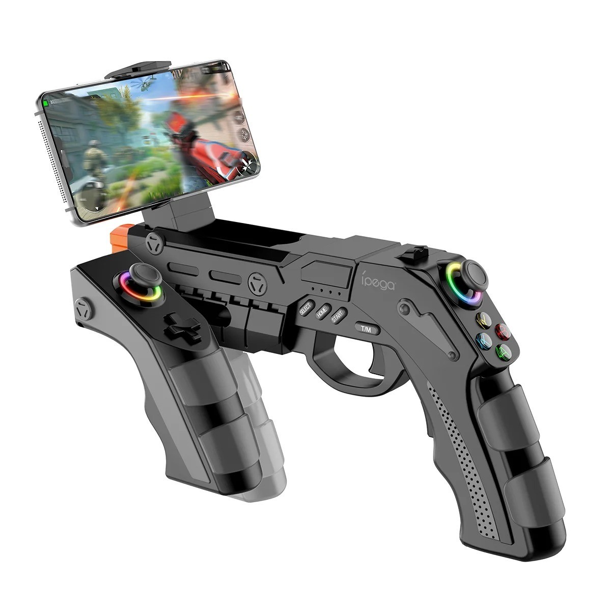 IPEGA Wireless Game Gun PG-9257 for PS4/PS3/Android/iOS/Switch/PC with Vibration