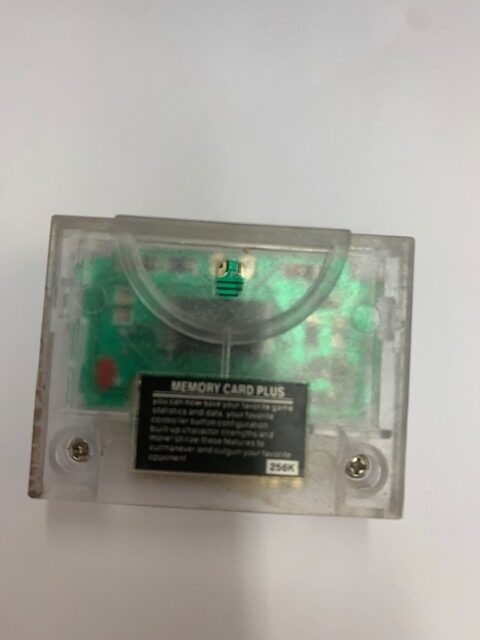 Nintendo 64 Memory Card Plus 256K Performance N64 Controller Pak Clear