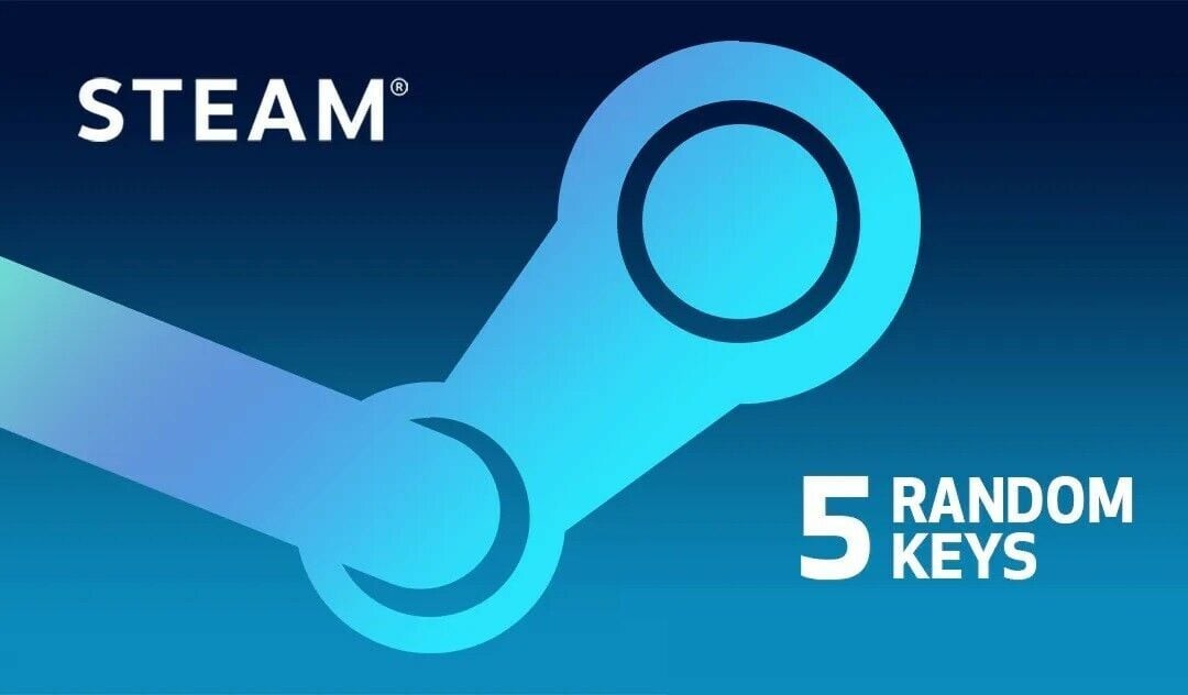 5 Random Steam Keys – Global Access