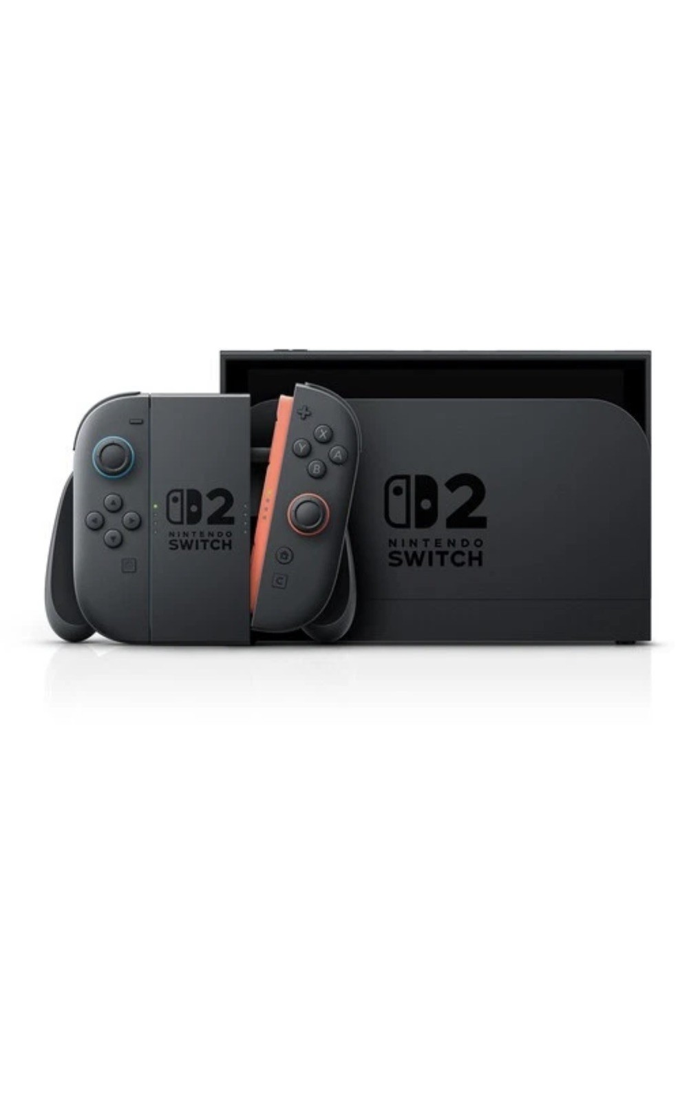 Nintendo Switch 2 – System Console Handheld (Blue Red) – New in Box