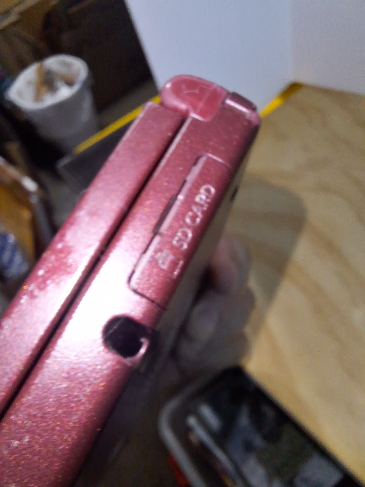 Nintendo DSi XL Console Burgundy Maroon Red USA MODEL Tested/Working!