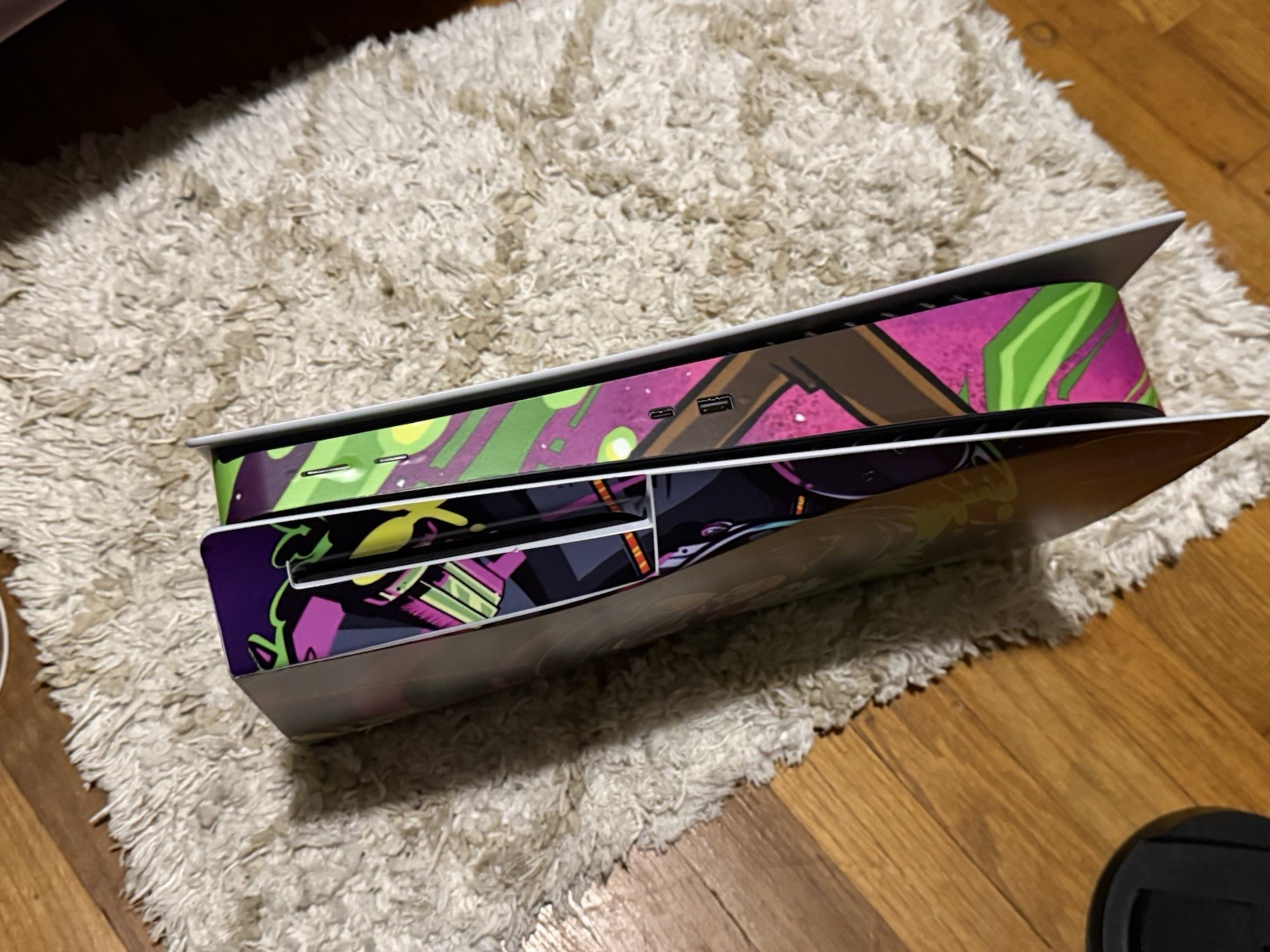 Custom Rick And Morty Sony PlayStation 5 Standard Edition With All Accessories.