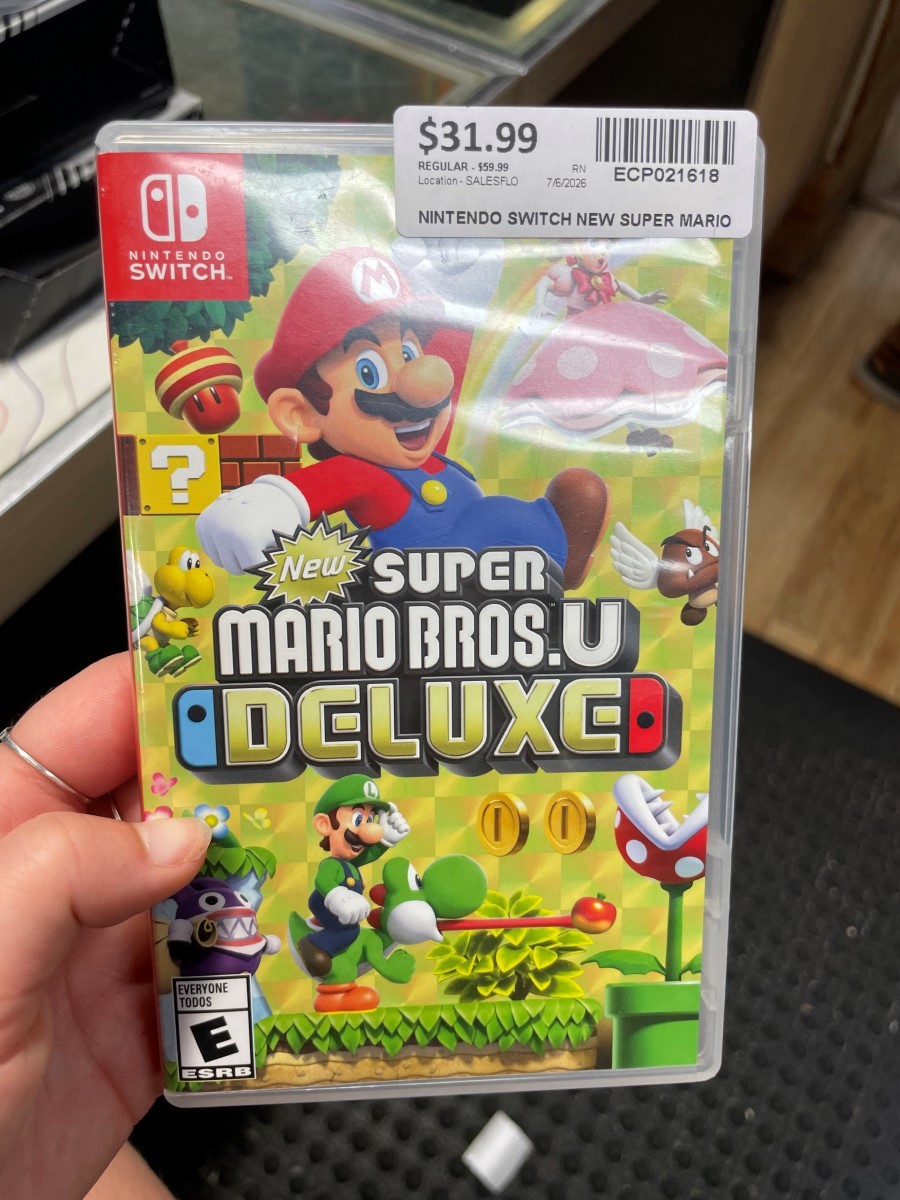 NINTENDO SWITCH NEW SUPER MARIO BROS. U DELUXE (ECP021618)
