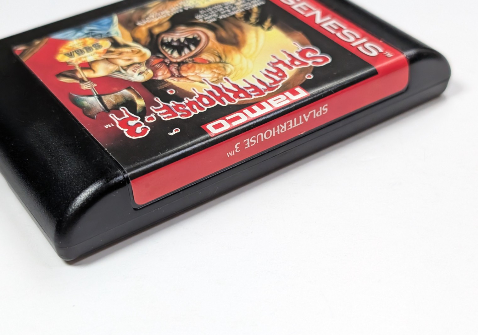 Splatterhouse 3 Sega Genesis in case authentic