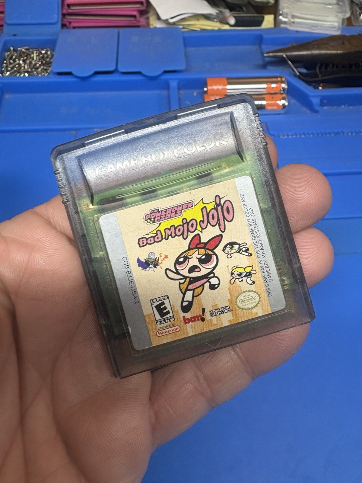 The Powerpuff Girls: Bad Mojo Jojo Game Boy Color CGB-BJJE-USA Cartridge Only