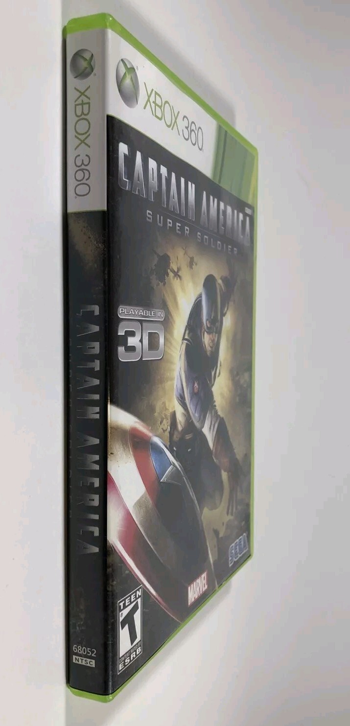 Captain America: Super Soldier (Microsoft Xbox 360, 2011) Tested, Guaranteed.