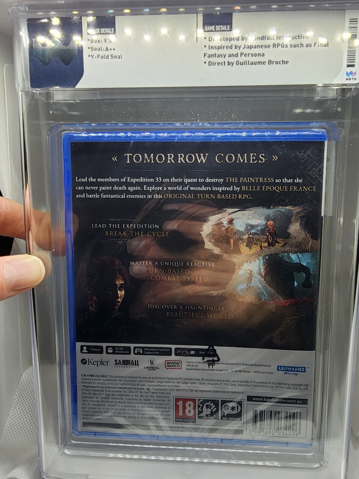 Clair Obscur: Expedition 33 WATA 9.8 A++ Sony PlayStation 5